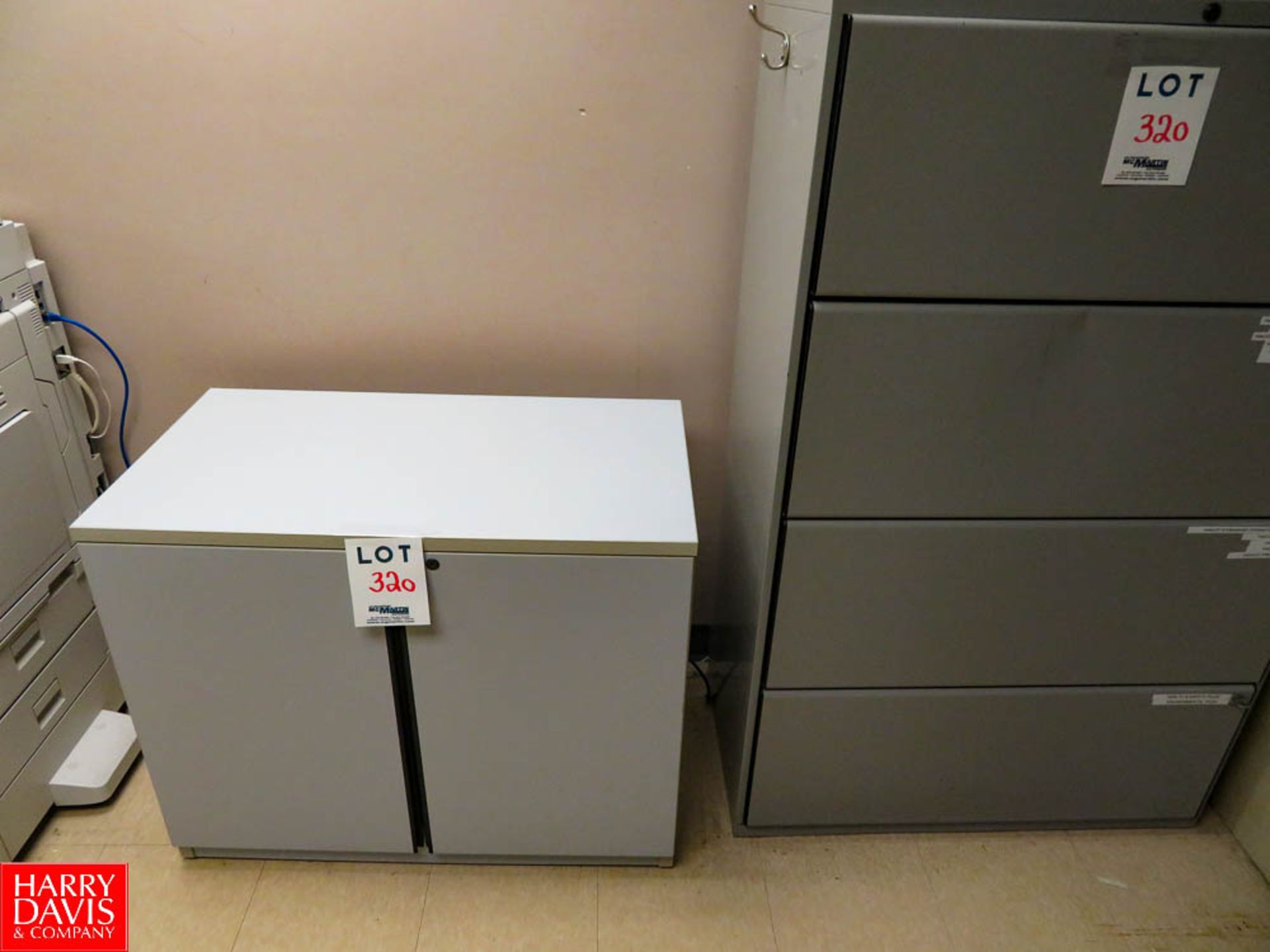 Assorted Filing Cabinets, Paper Disposal Holder Rigging Fee: $70 - Image 2 of 3