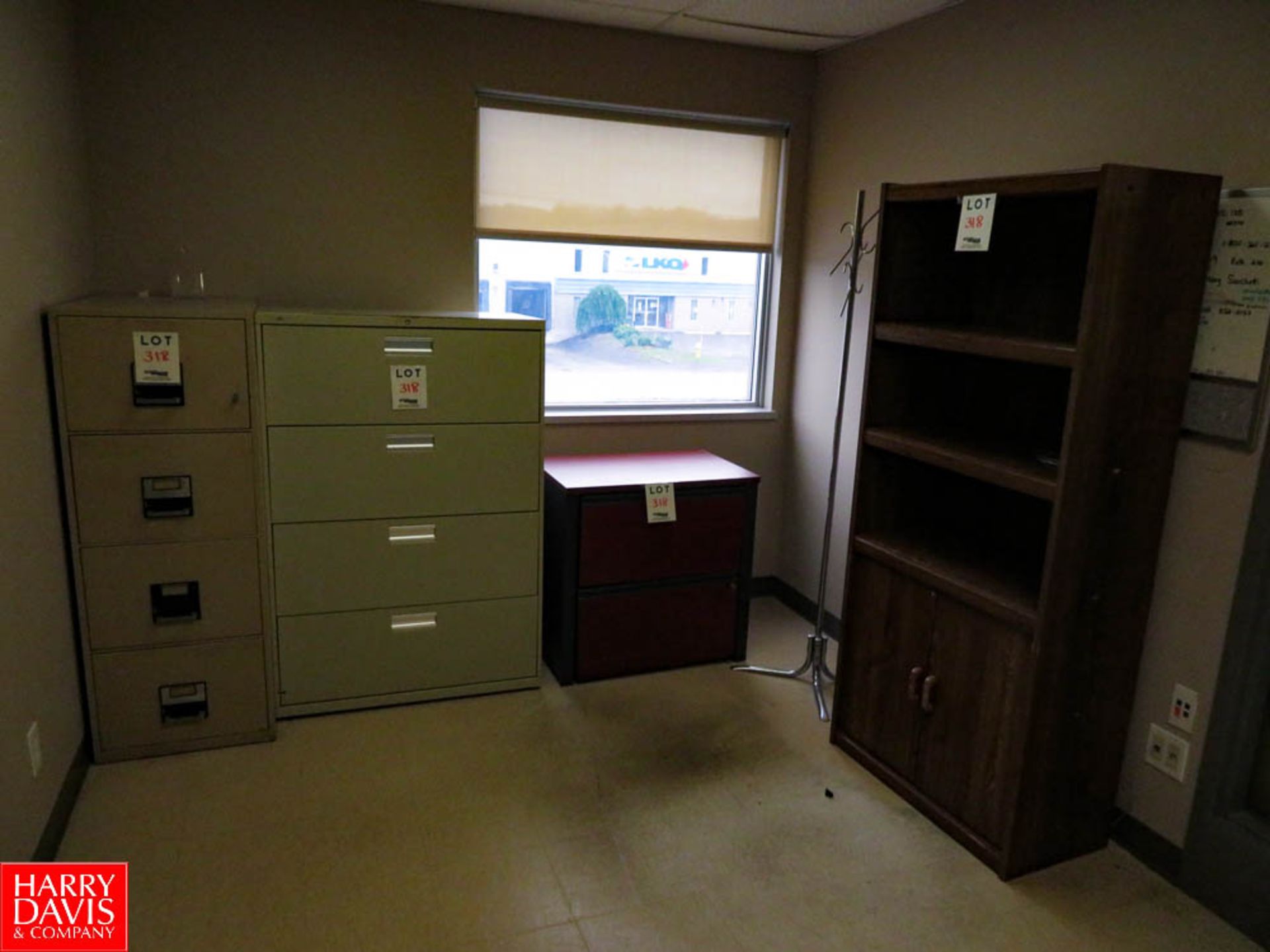 Filing Cabinets and Book Shelf Rigging Fee: $70