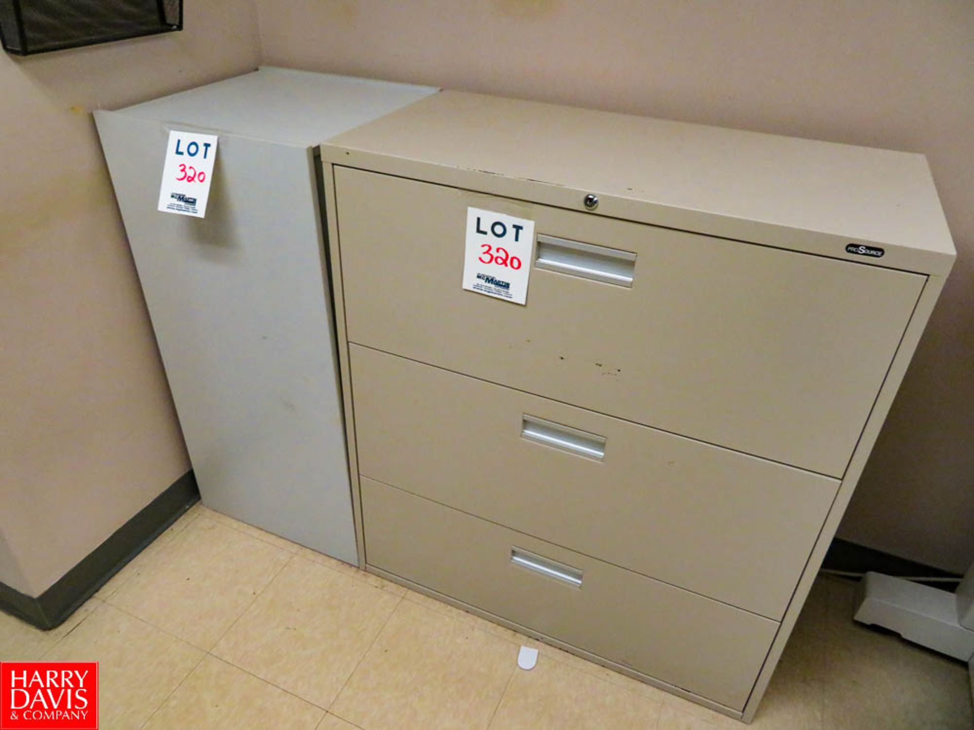 Assorted Filing Cabinets, Paper Disposal Holder Rigging Fee: $70 - Image 3 of 3