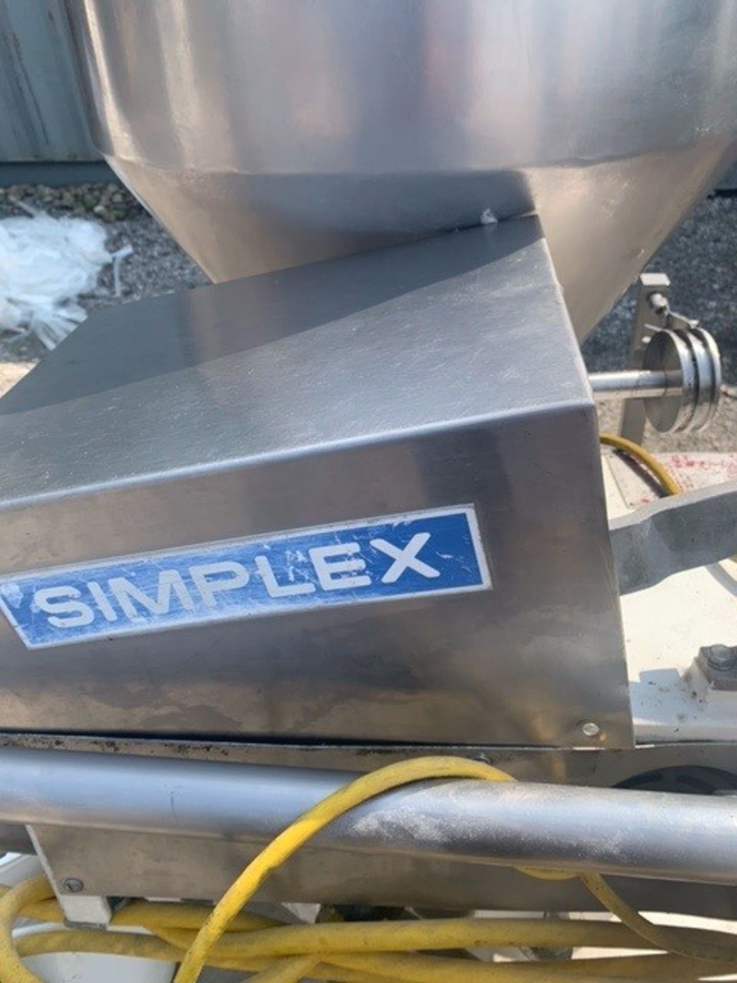 Simplex Pump Model AS-1, With Positive Displacement Pump And Mixing Hopper. Rigging Fee: $75