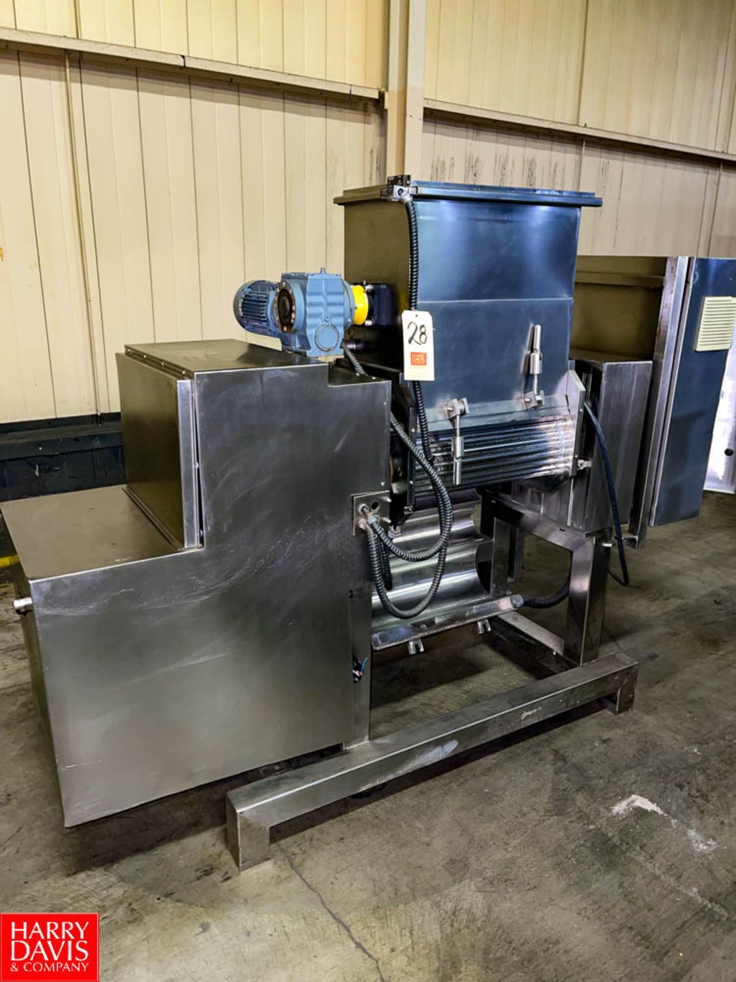 S/S Pasta Mixer / Laminator Location: Mt. Pleasant, Pennsylvania, United States Rigging Fee: $350