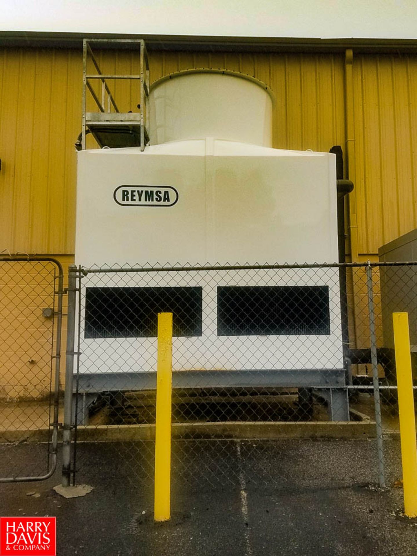 Reymsa 254.4 Ton Capacity Cooling Tower Model: RTU-810115-A, S/N: M48M3R1143G19434844, With (3)