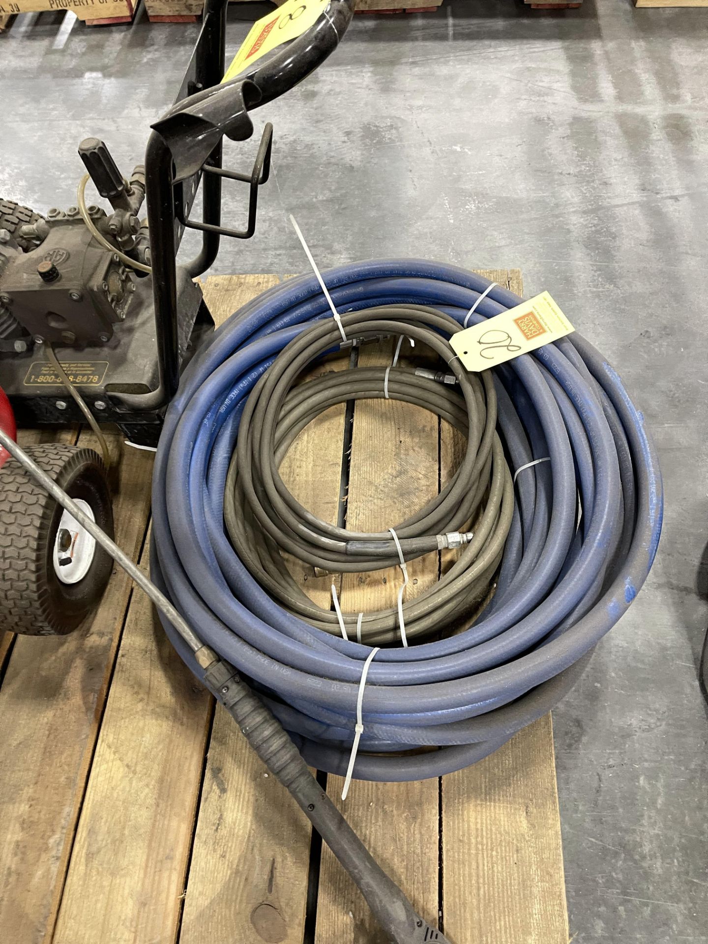 Pressure Washer Hose and Wand Rigging Fee: $ 50