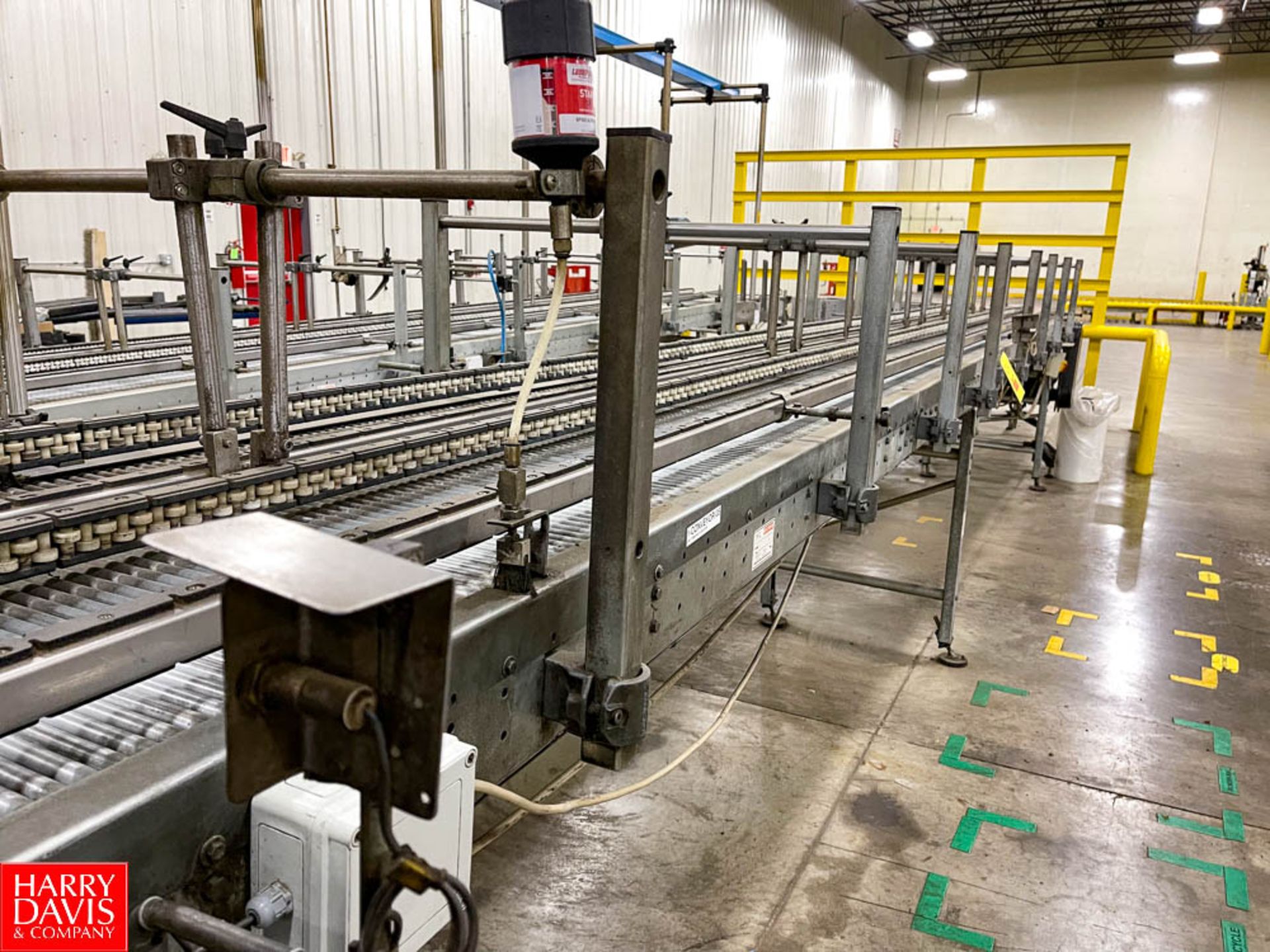 Over 20' OCME Power Roller Conveyor 29"" wide   ***Subject to the Bulk Bid. Lot 133*** Rigging