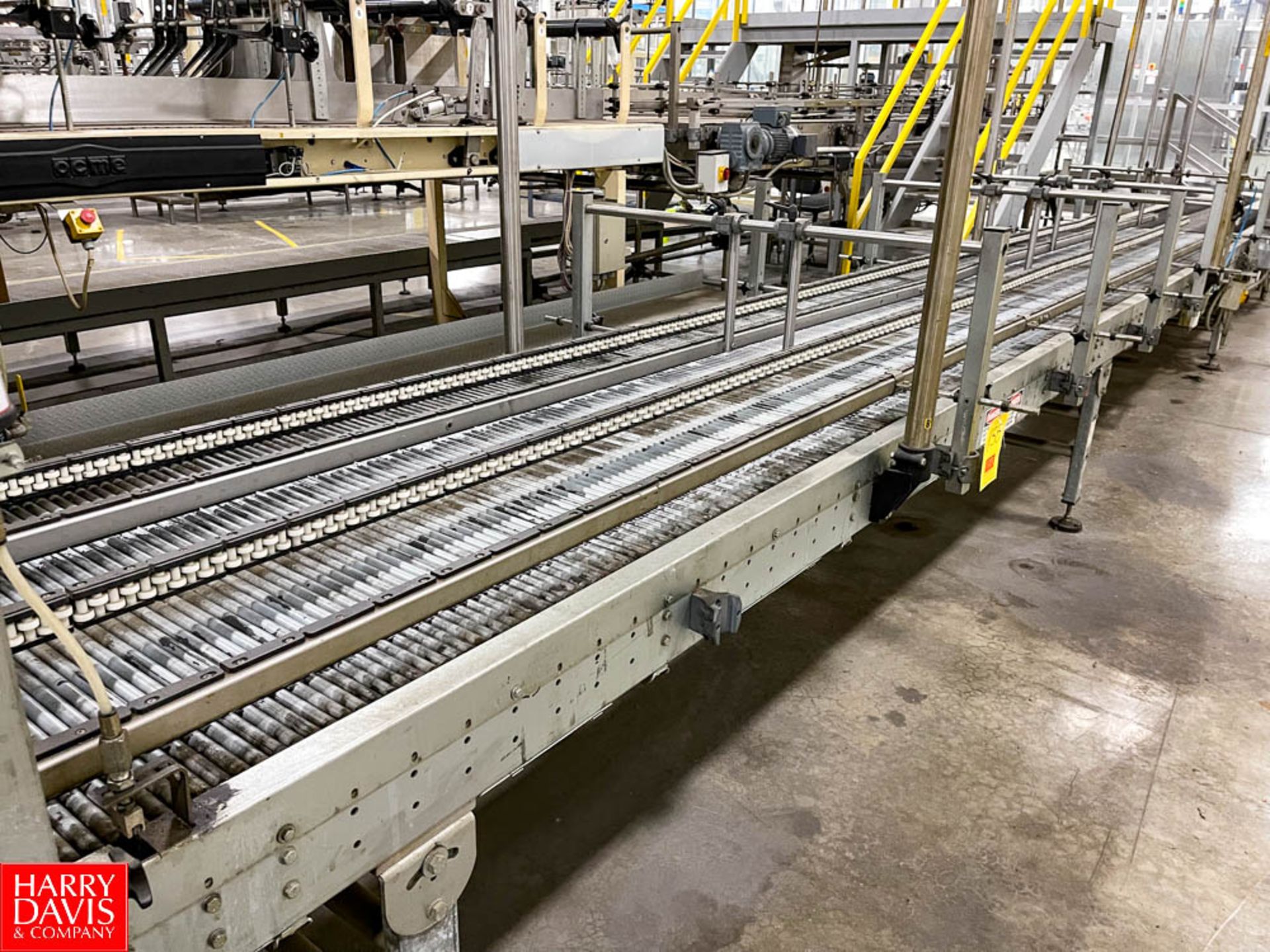 Over 30' OCME 32"" Wide Power Roller Conveyor   ***Subject to the Bulk Bid. Lot 133*** Rigging