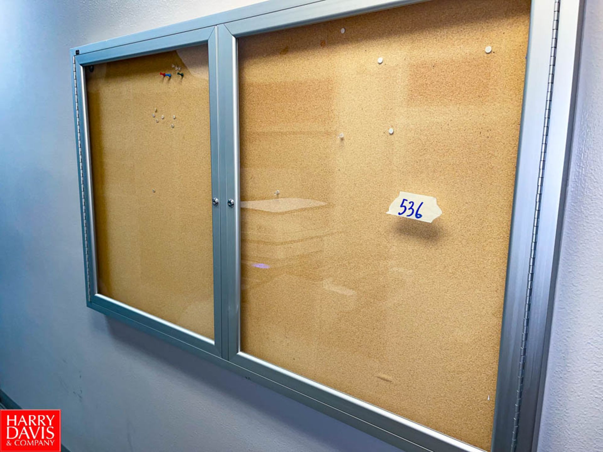 Glass Door Display Board Rigging Fee: $ 25
