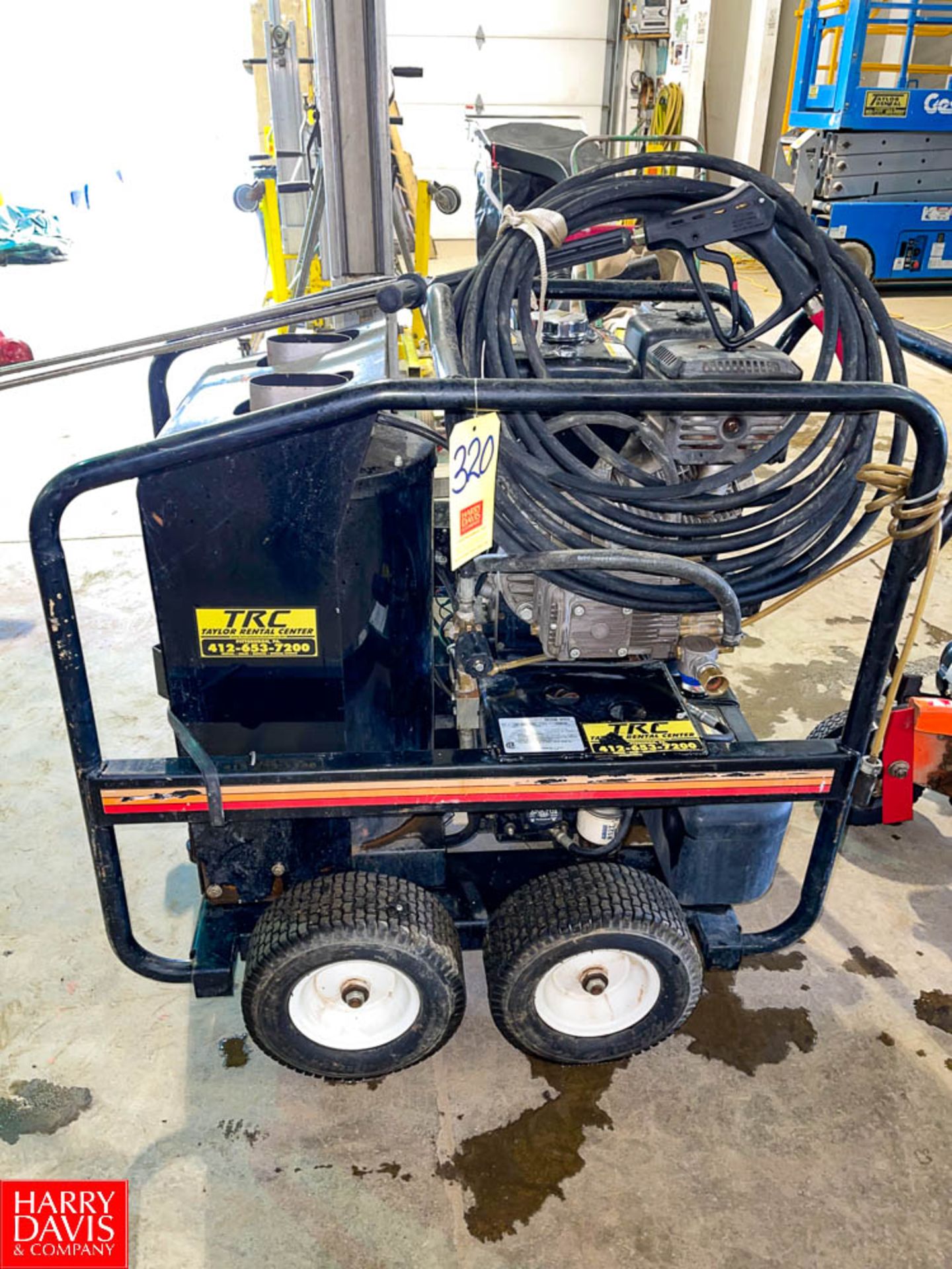 MI-T-M Pressure Washer Model HSP-3504-3HGH, S/N 15080422