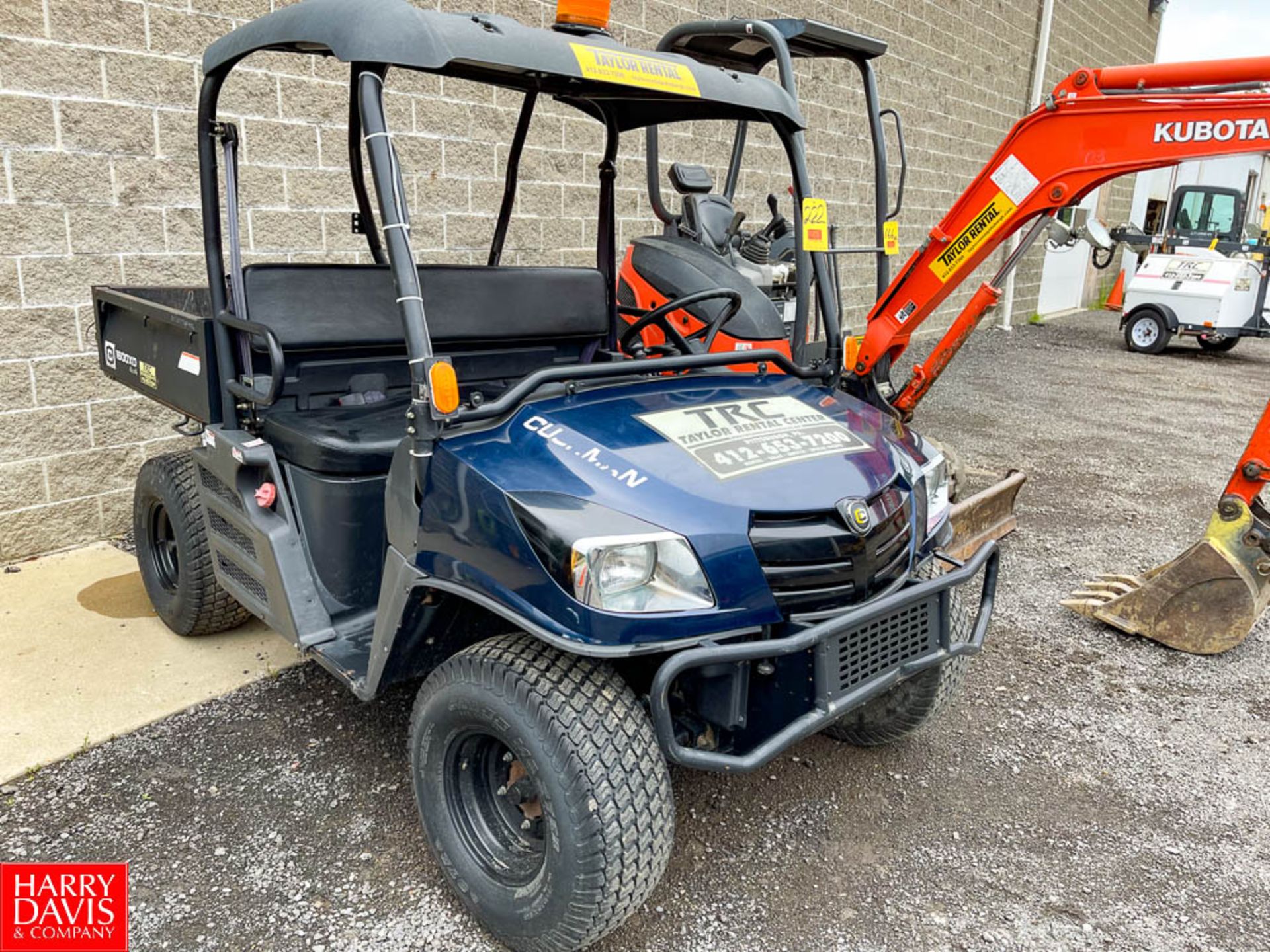 2014 Cushman 4 x 4 APV Model 1600XP with Diesel Motor S/N PZ9400086, 309 Hours