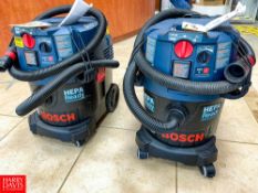New Bosch HEPA Ready Vacuum (1 unit only)
