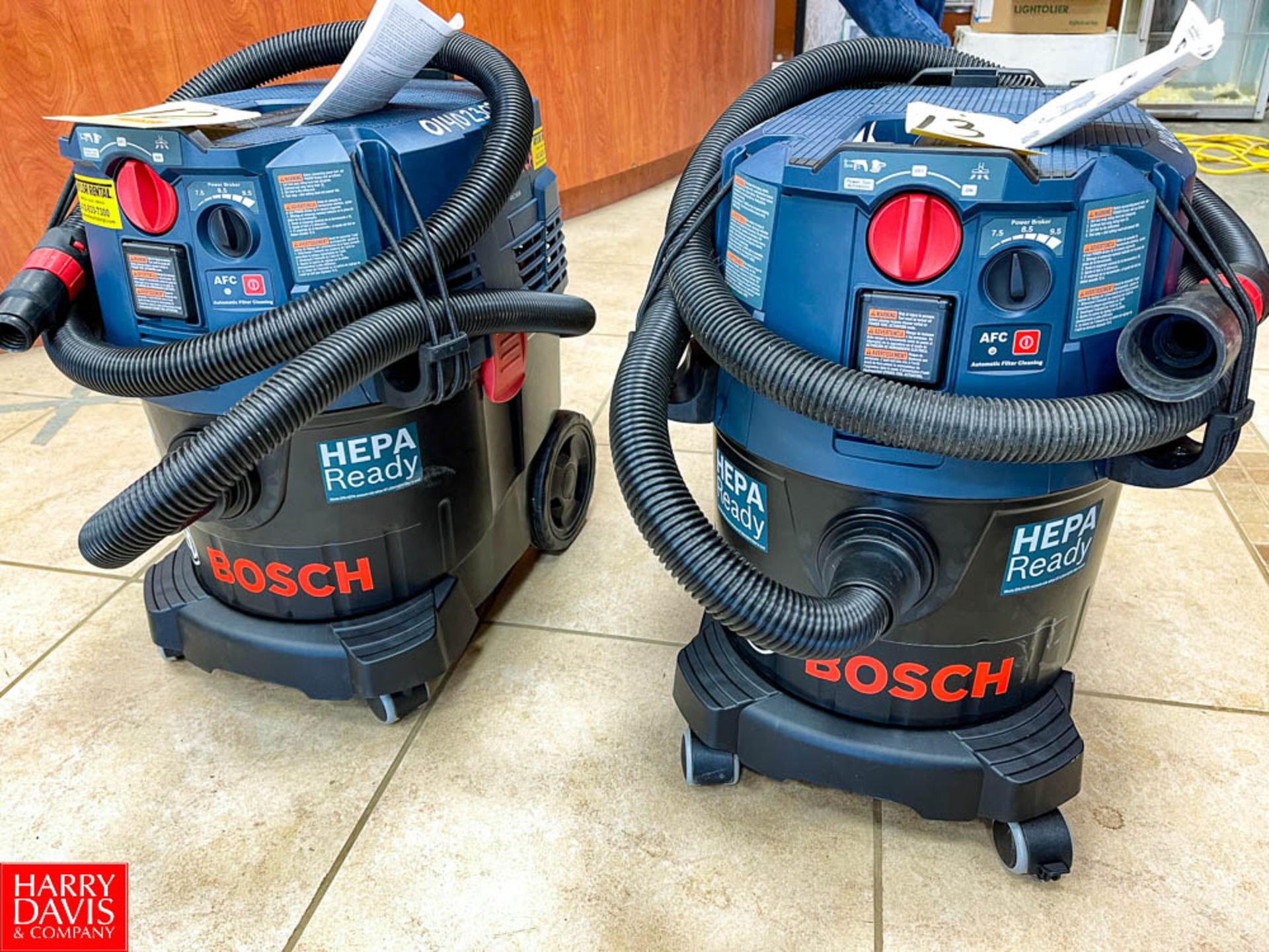 New Bosch HEPA Ready Vacuum (1 unit only)