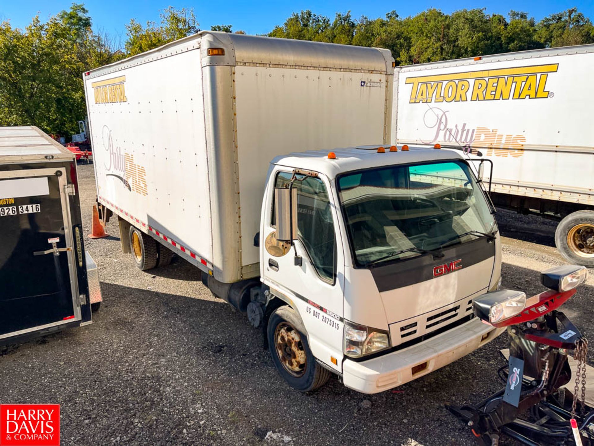 2007 ISUZU GMC 16' Box Truck Model W5500, 195,480 Miles, Vin# J8DE5B16477902754 with Morgan Body, Ro