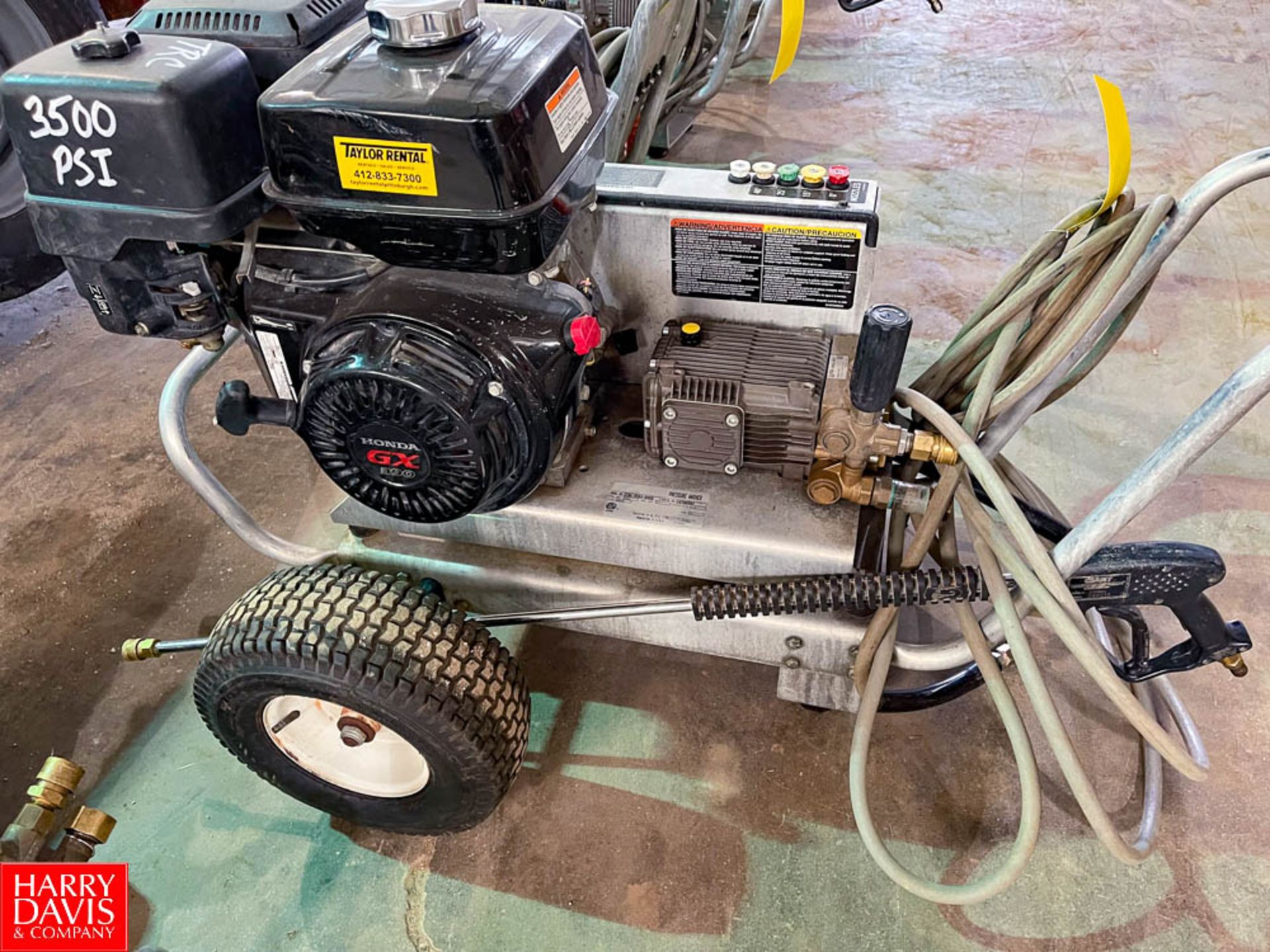 MI-T-M Pressure Washer Model CBA-3504-0MHB, S/N 10708347