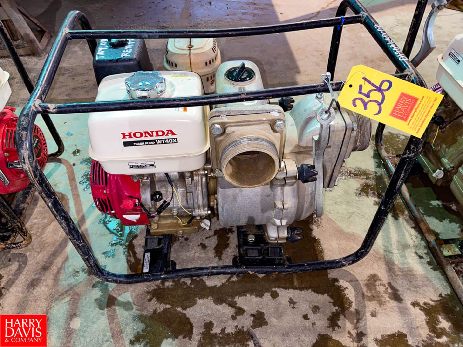 MMD/NAC Gasoline Powered Pump Model NPH-4T, Size 4 x 4 with Honda Engine