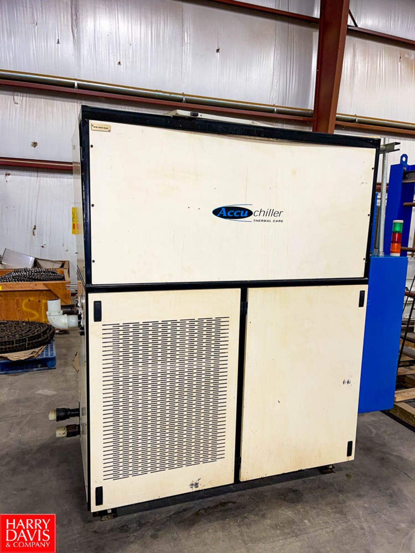 Thermal Care Accuchiller, Model: LQ2W1504X, S/N 0832501071Location: Fleetwood, PA Rigging Fee: $