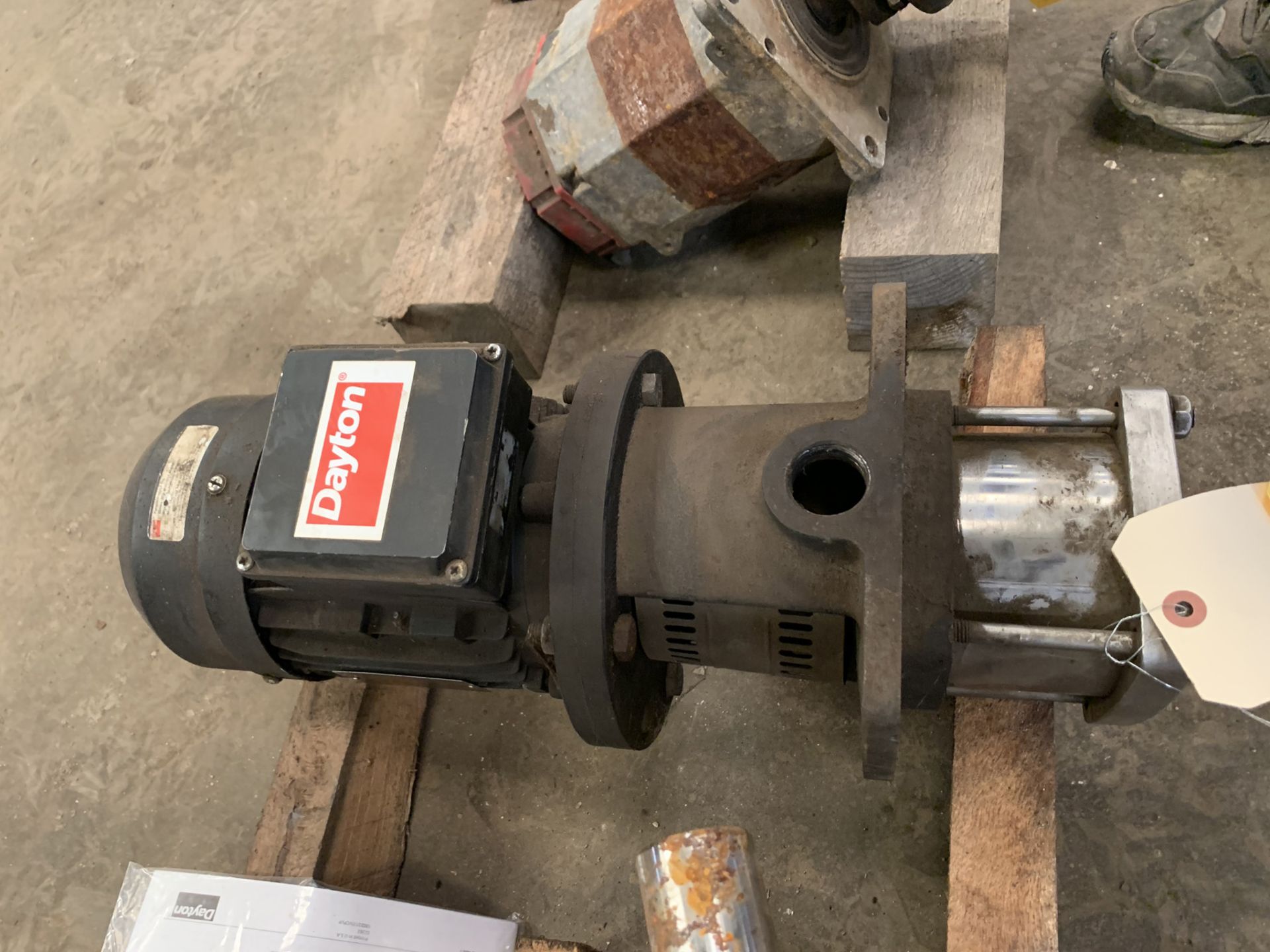 Dayton Motorized Pump, S/N A10735