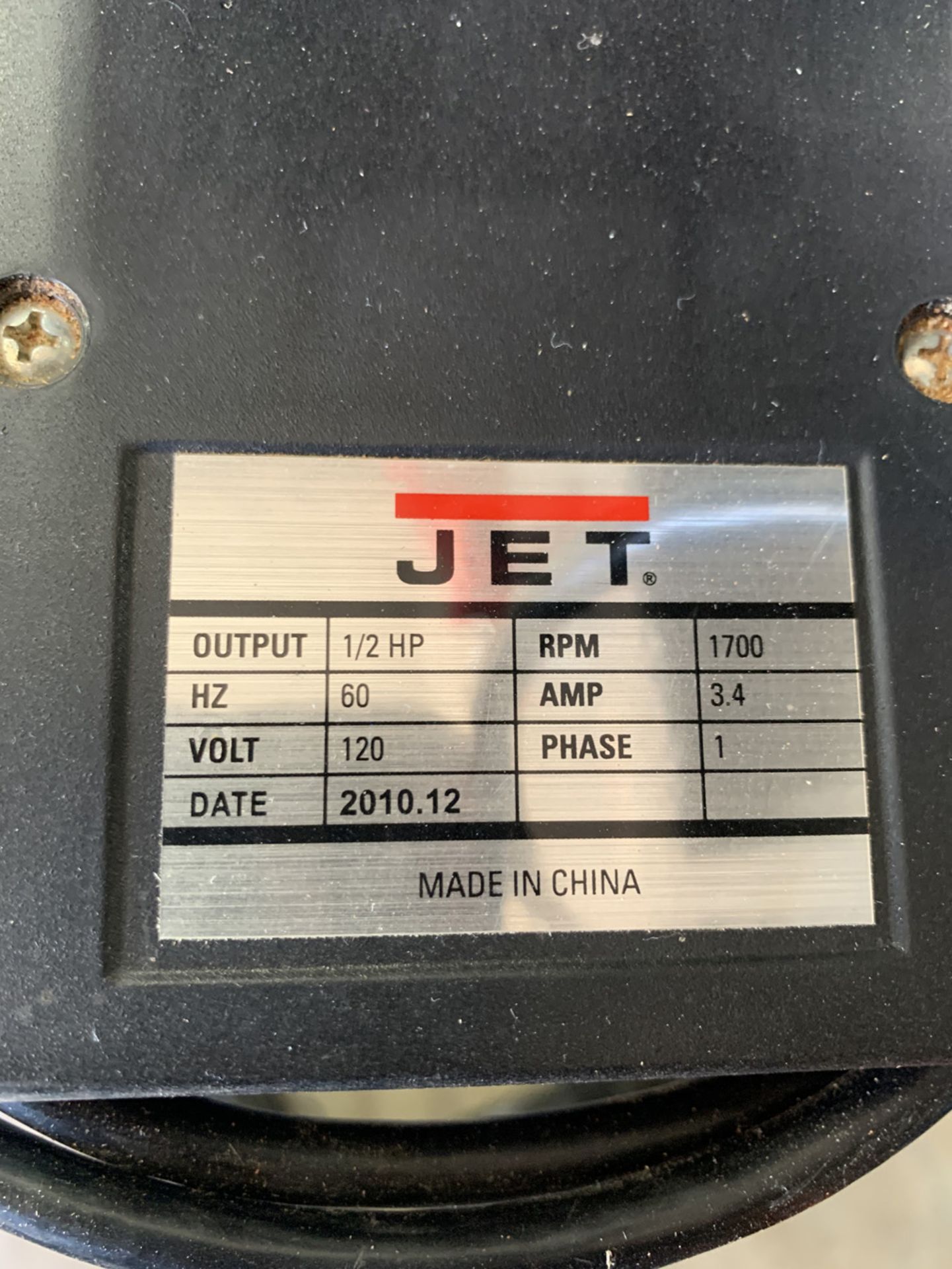 Jet 10" Model JWBS-100S Vertical Bandsaw - Image 9 of 9