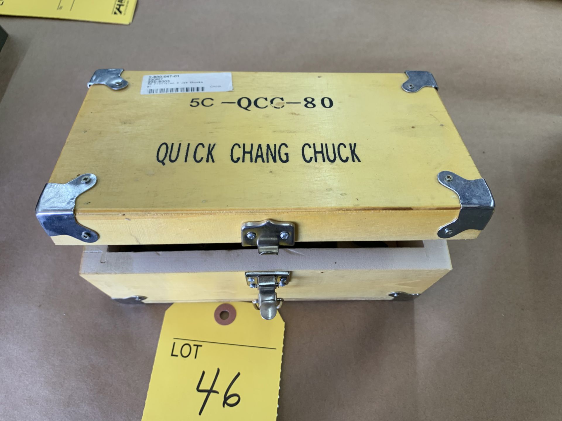 Quick Change Chuck 5C-QCC-80 Precision 3-Jaw Chucks - Image 3 of 3