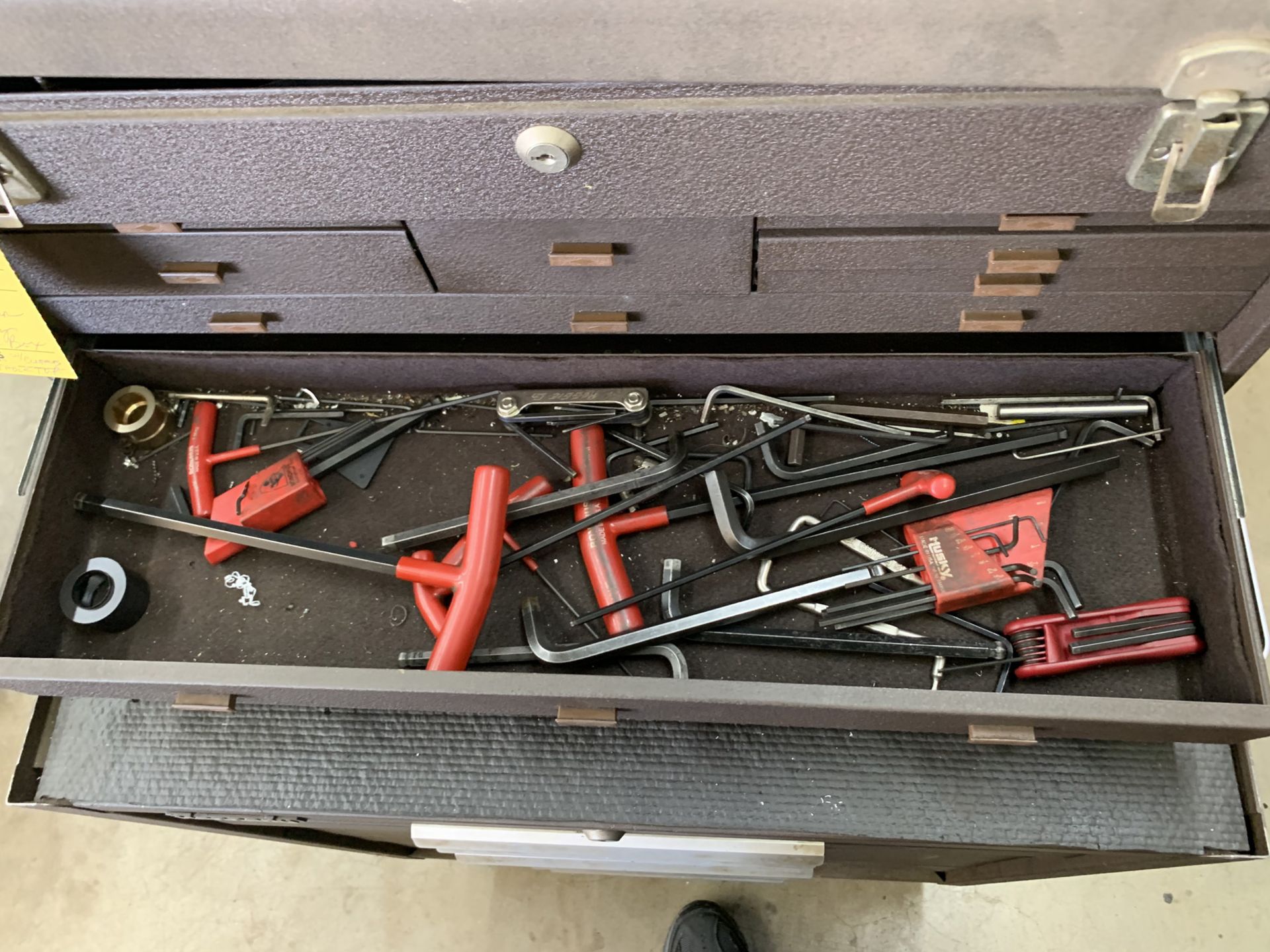 Lot: (1) Kennedy Roll-Away Tool Box, 7 Drawer with contents; (1) Kennedy Multi Drawer Tool Box - Image 5 of 12