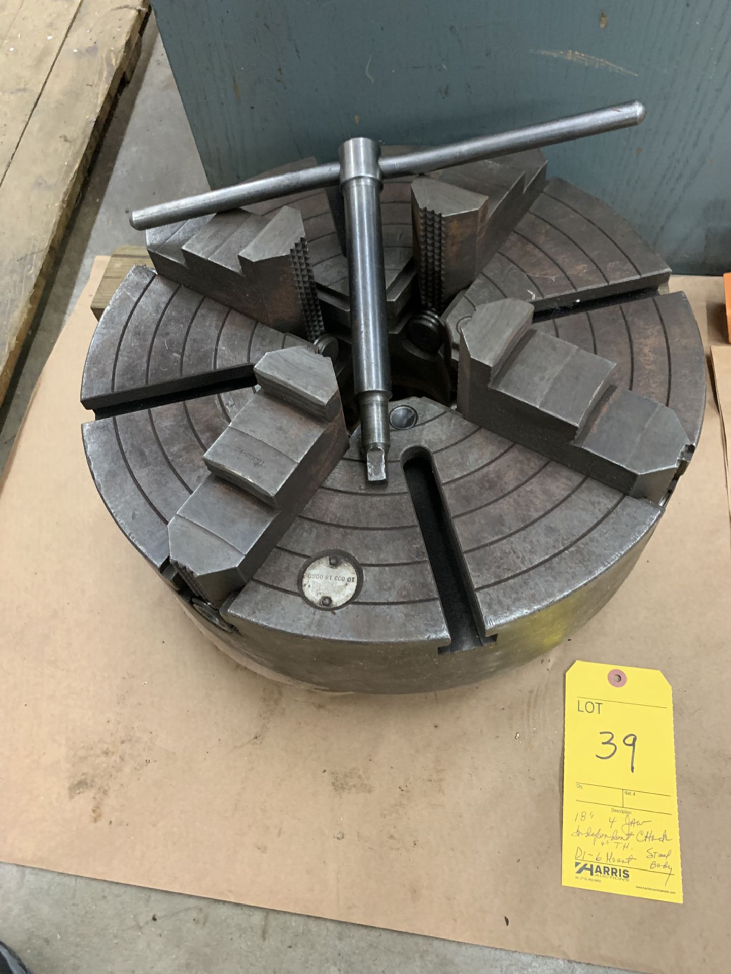 18" 4-Jaw Independent Chuck