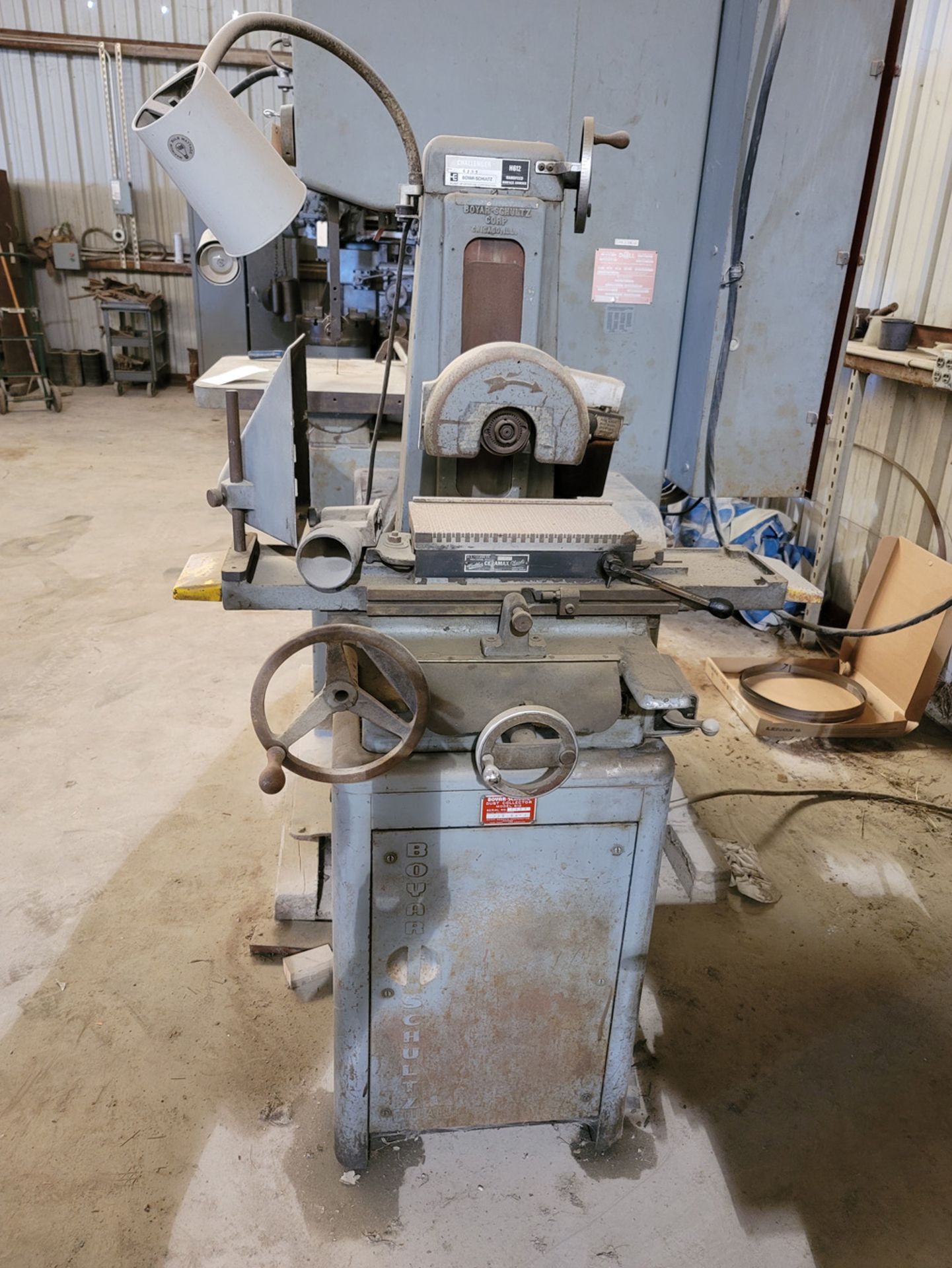 Boyar Schultz Challenger Model 612 Hand Feed Surface Grinder