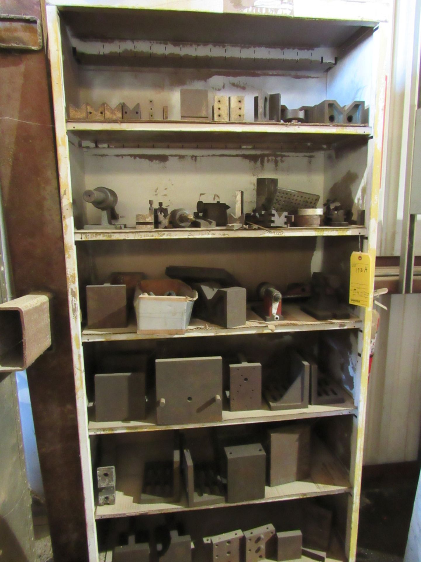 6 Shelf Rack with Tooling for Cincinnati Dial Type Mill