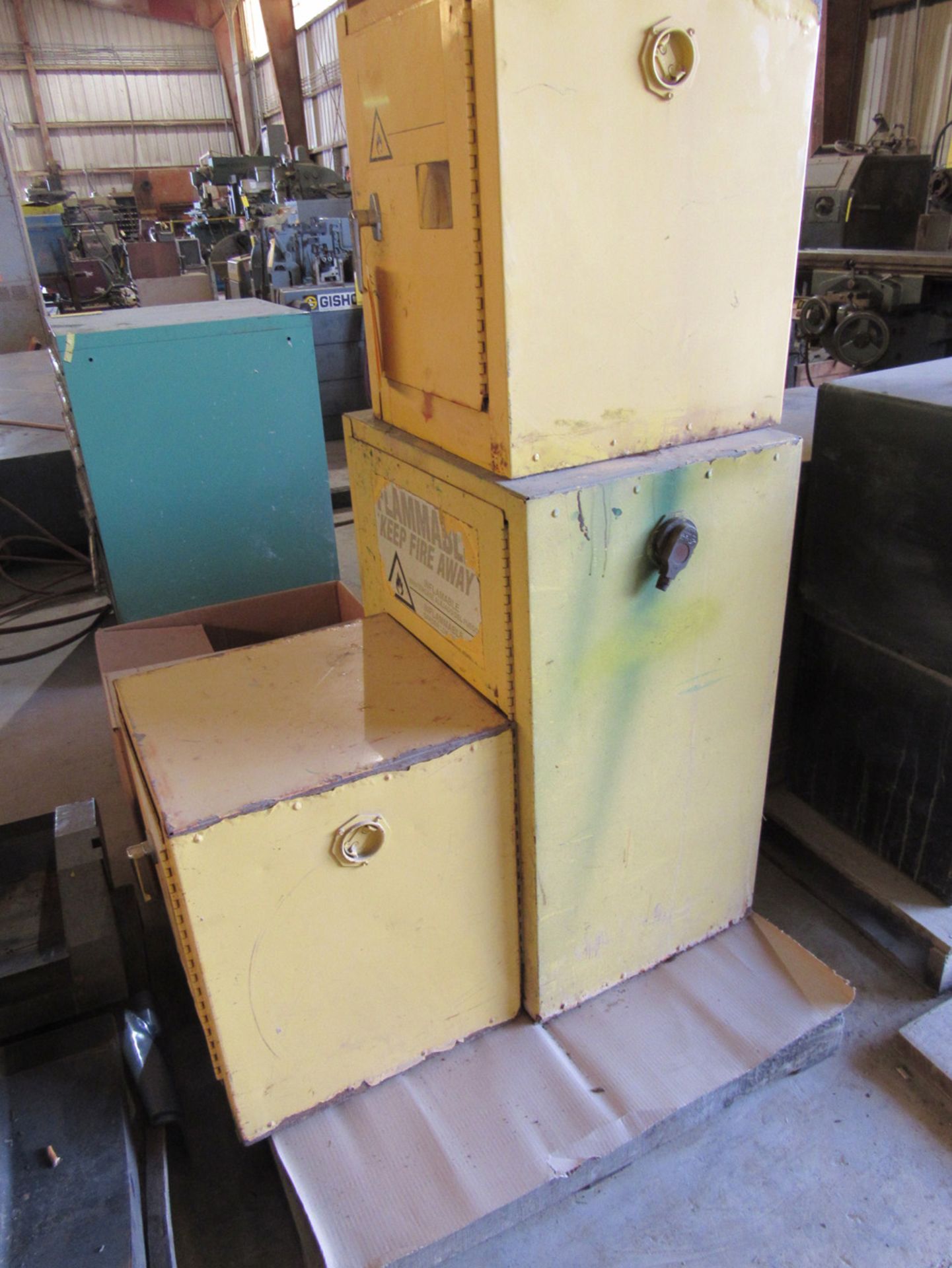 Lot of 3: Flammable Cabinets - Image 2 of 3