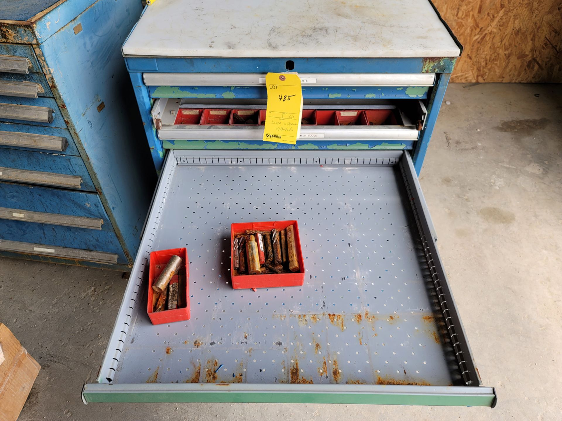 Lista 11 Drawer Tool Cabinet with Contents - Bild 4 aus 11