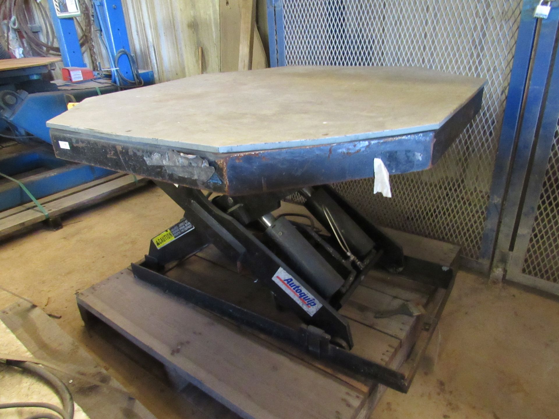 3500 Lb. Autoquip Model-36S60 Octagon Lift Table - Image 3 of 3