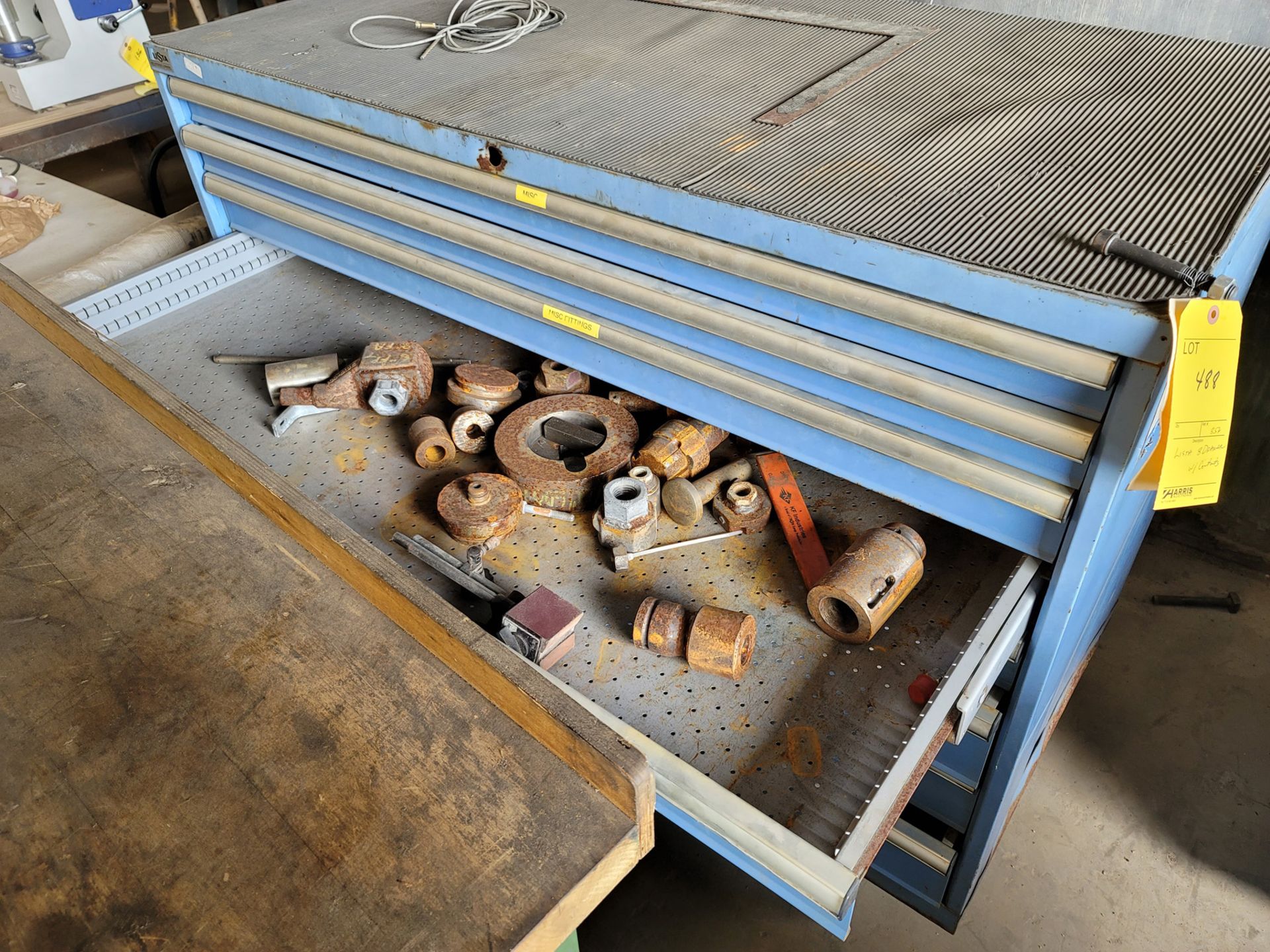 Lista 8 Drawer Tool Cabinet with Contents - Image 6 of 9