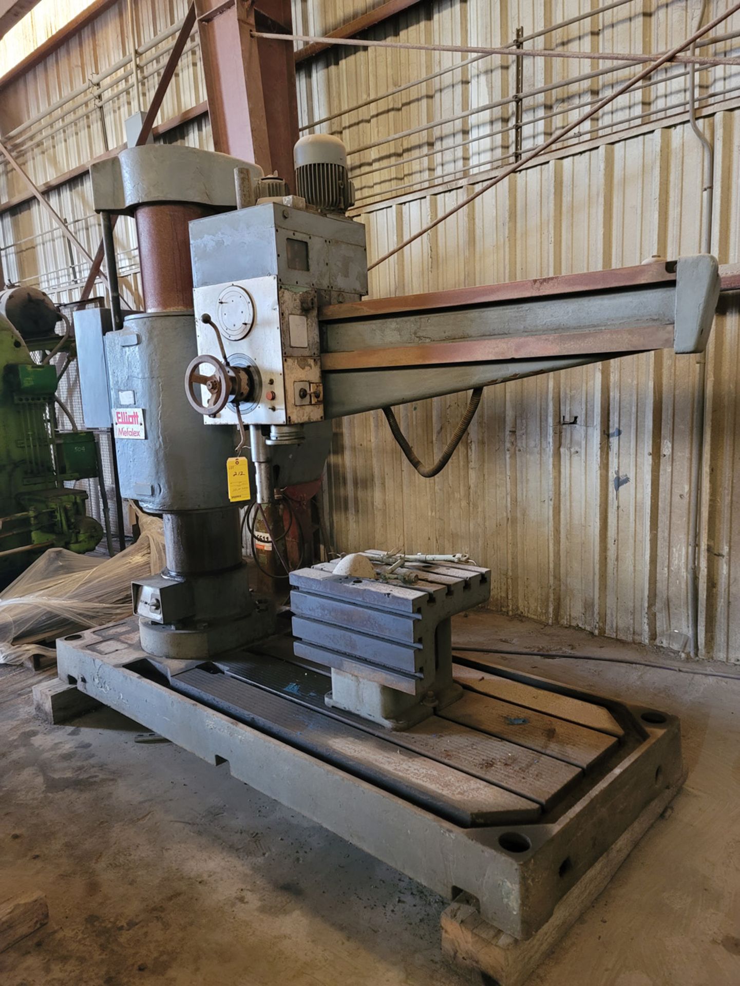 Elliott Metalex Radial Drill