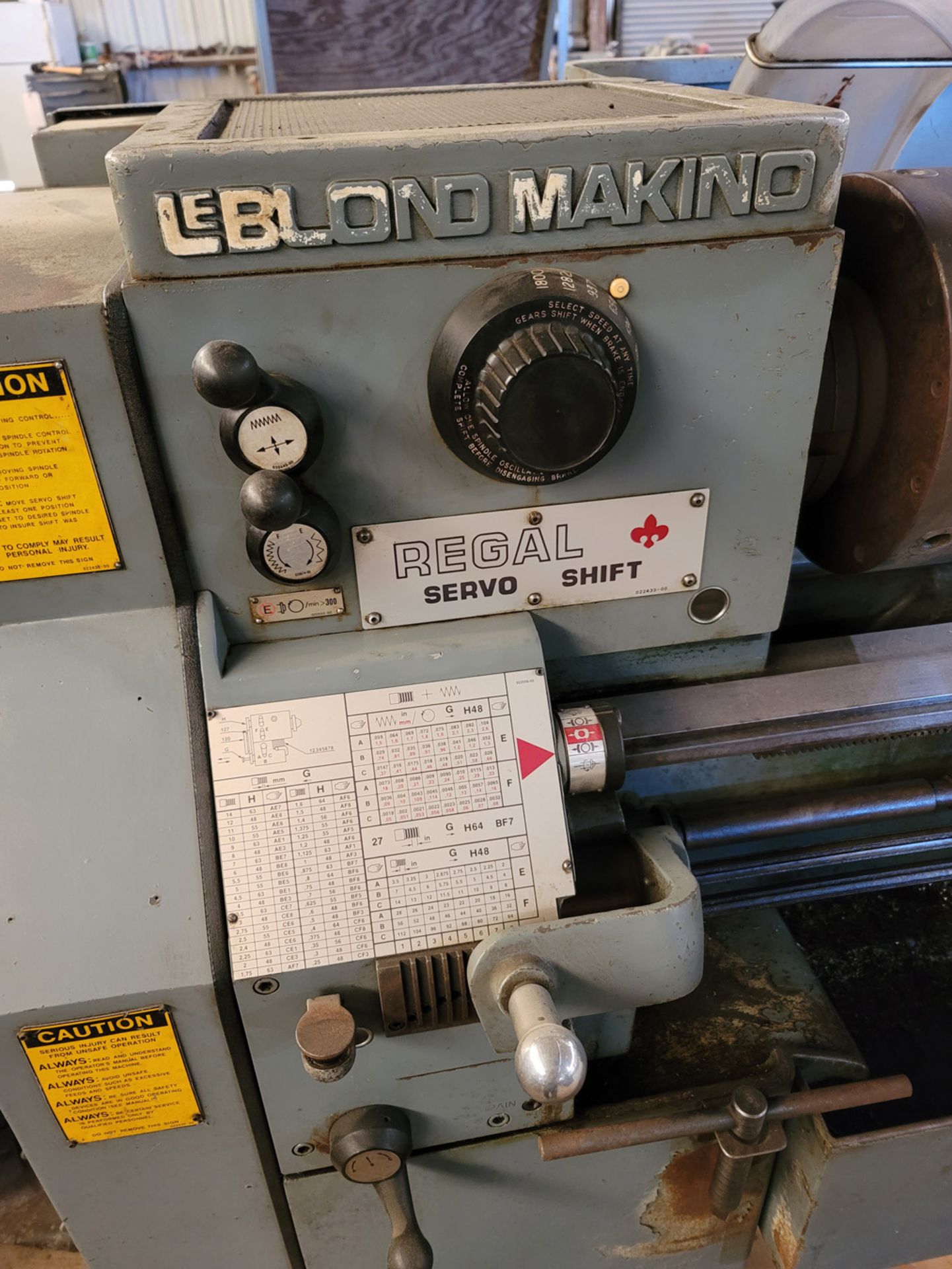 15" x 50" LeBlond Makino Engine Lathe - Image 7 of 13