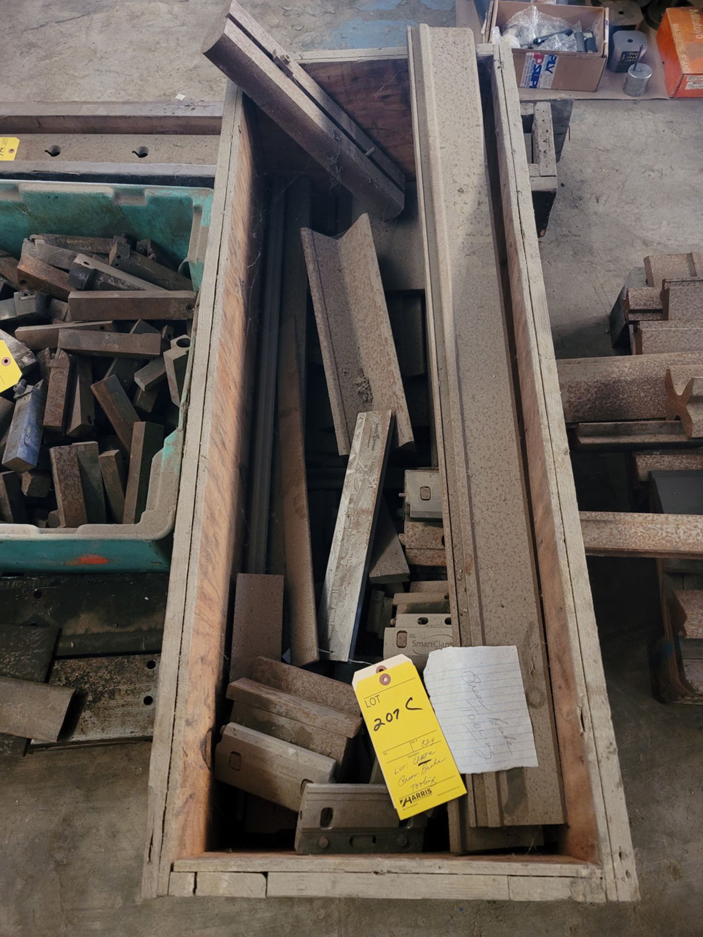 Crate: Press Brake Tooling - Assorted Lengths and Sizes
