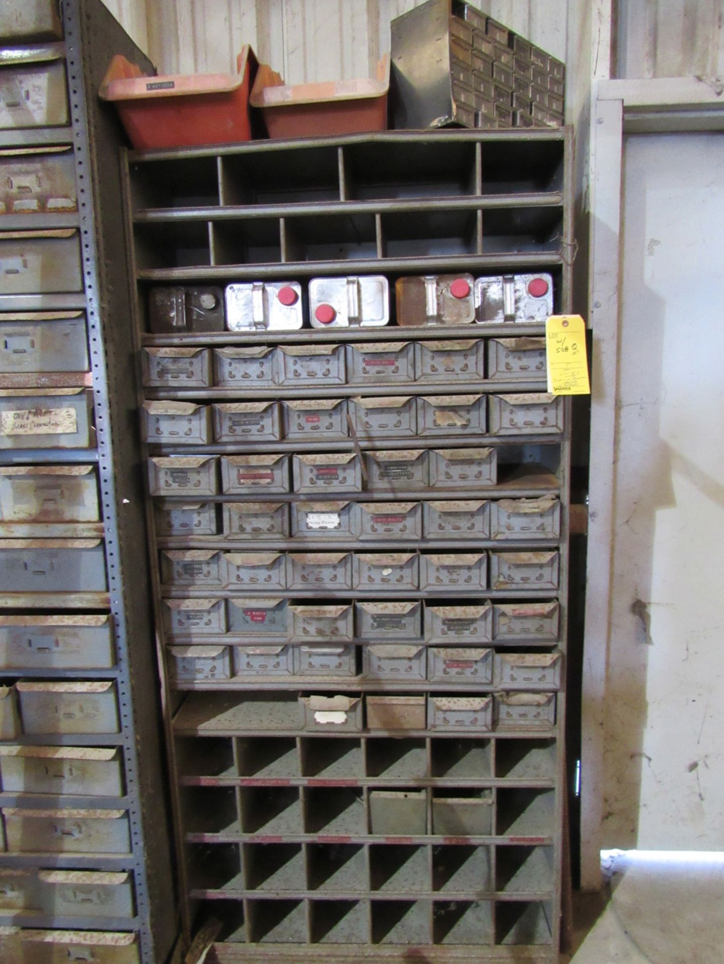 Lot of 3: Pull-out Drawer Cabinets with Contents - Image 4 of 4