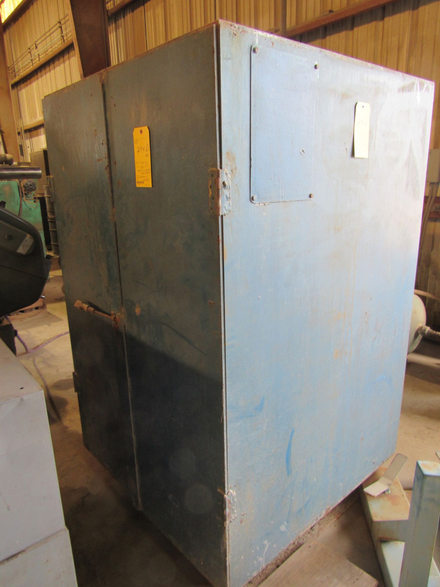 Heavy Duty Double Door Tool Cabinet with Contents