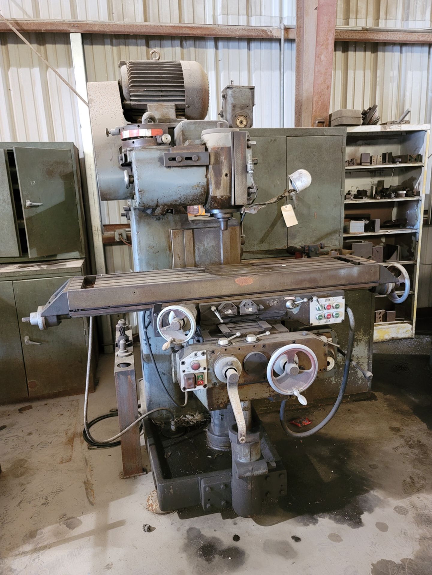 DoAll Model 447 Horizontal / Vertical Milling Machine - Image 2 of 12