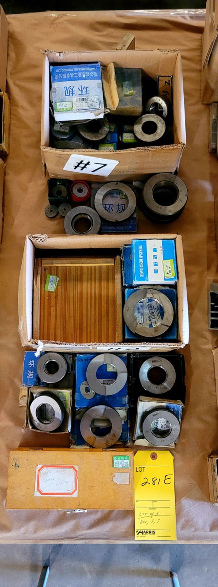 Lot: (3) Boxes Tooling