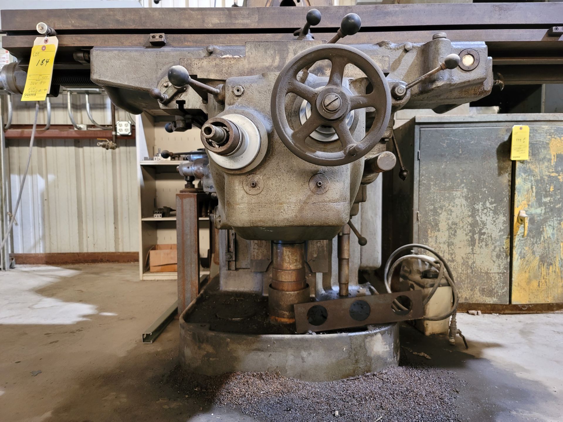 Cincinnati 4 Dial Type Horizontal Milling Machine with Overarm - Image 9 of 12