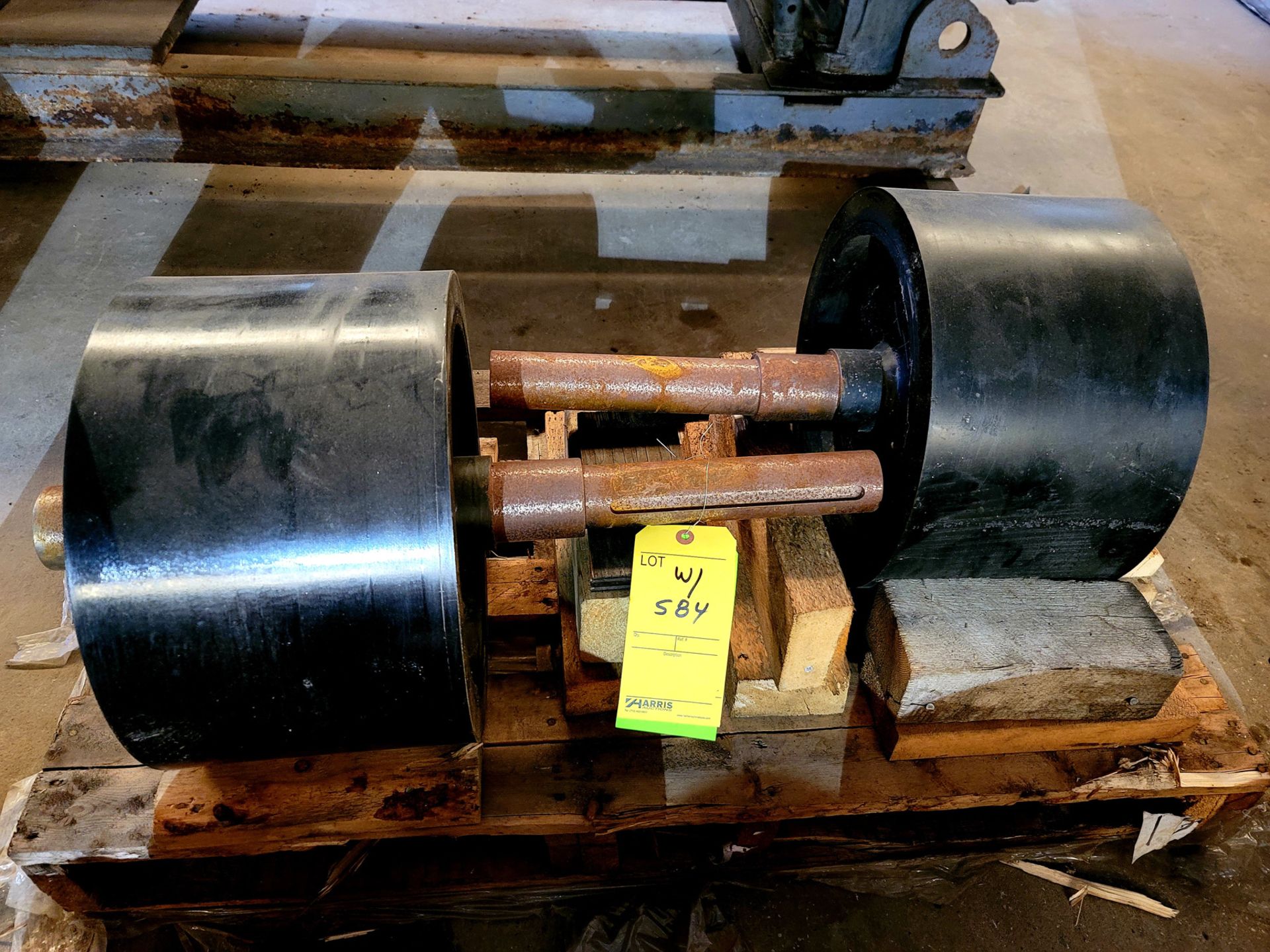 Weld-Wire 8" Turning Rolls, with 2 Spare Wheels (8-1/2") - Image 3 of 3
