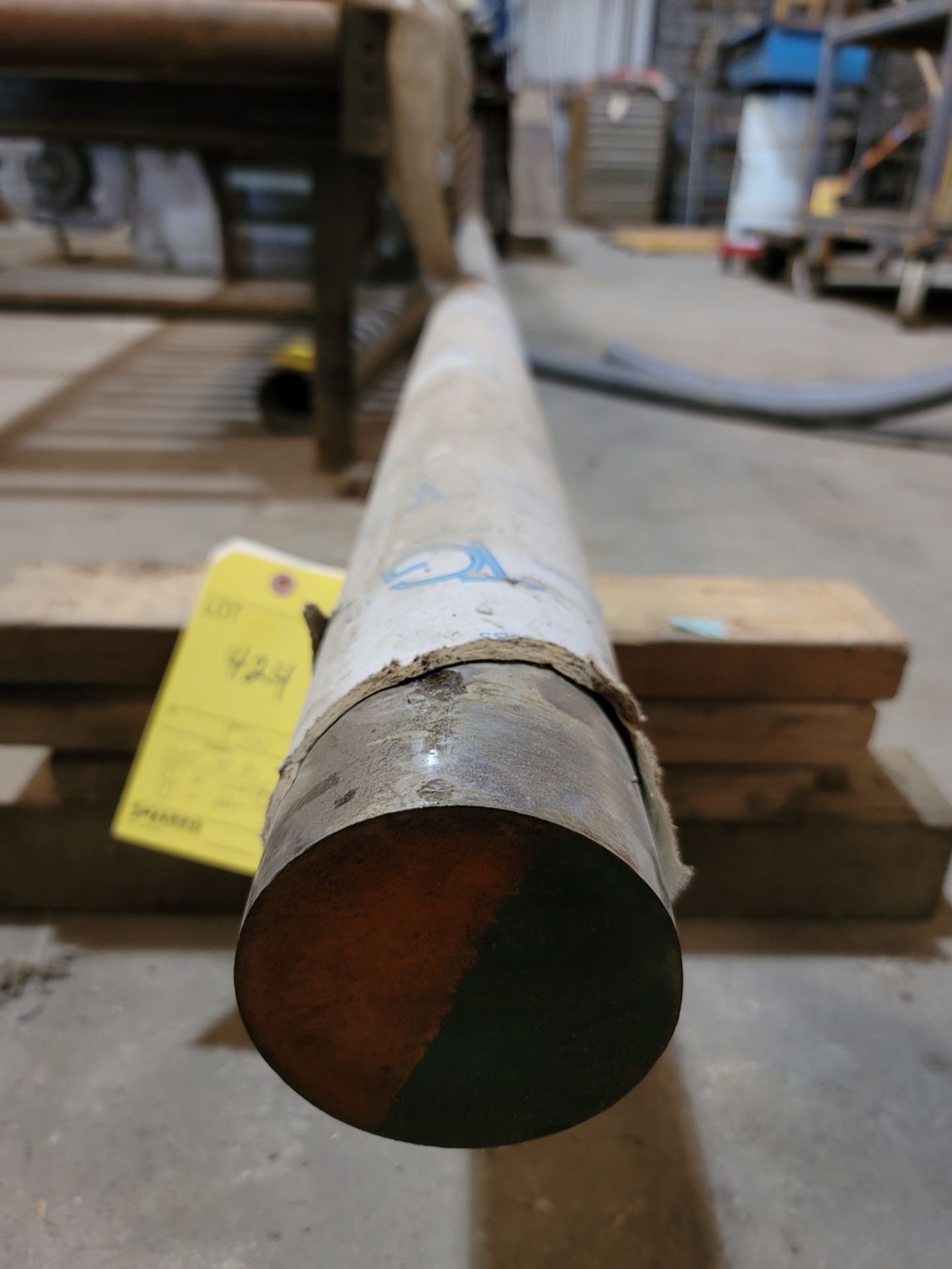 Lot of 2: (1) 35' Stainless Steel Solid Bar, (1) 15' Aluminum Tube - Image 4 of 4