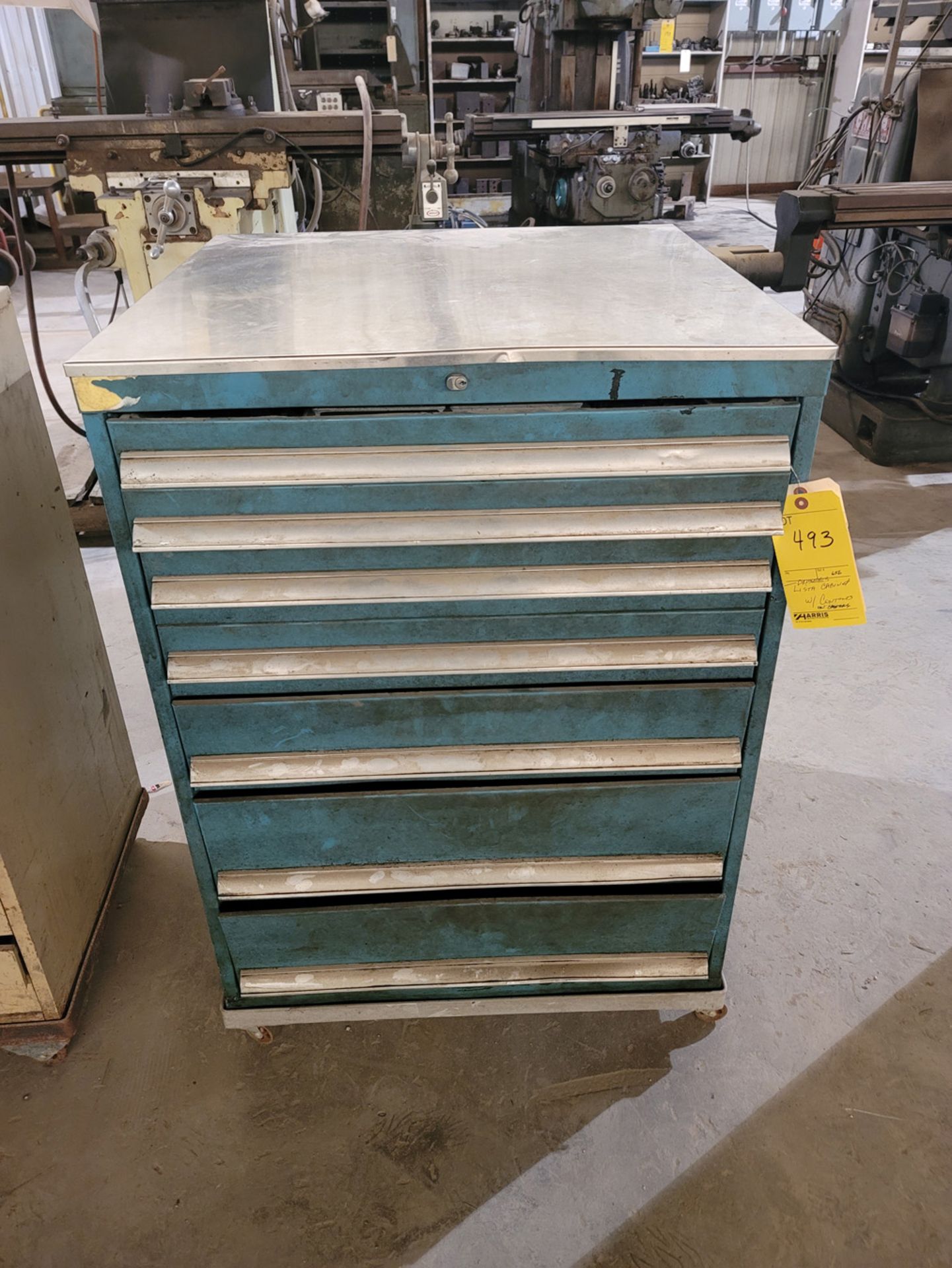 Lista 7 Drawer Tool Cabinet with Contents