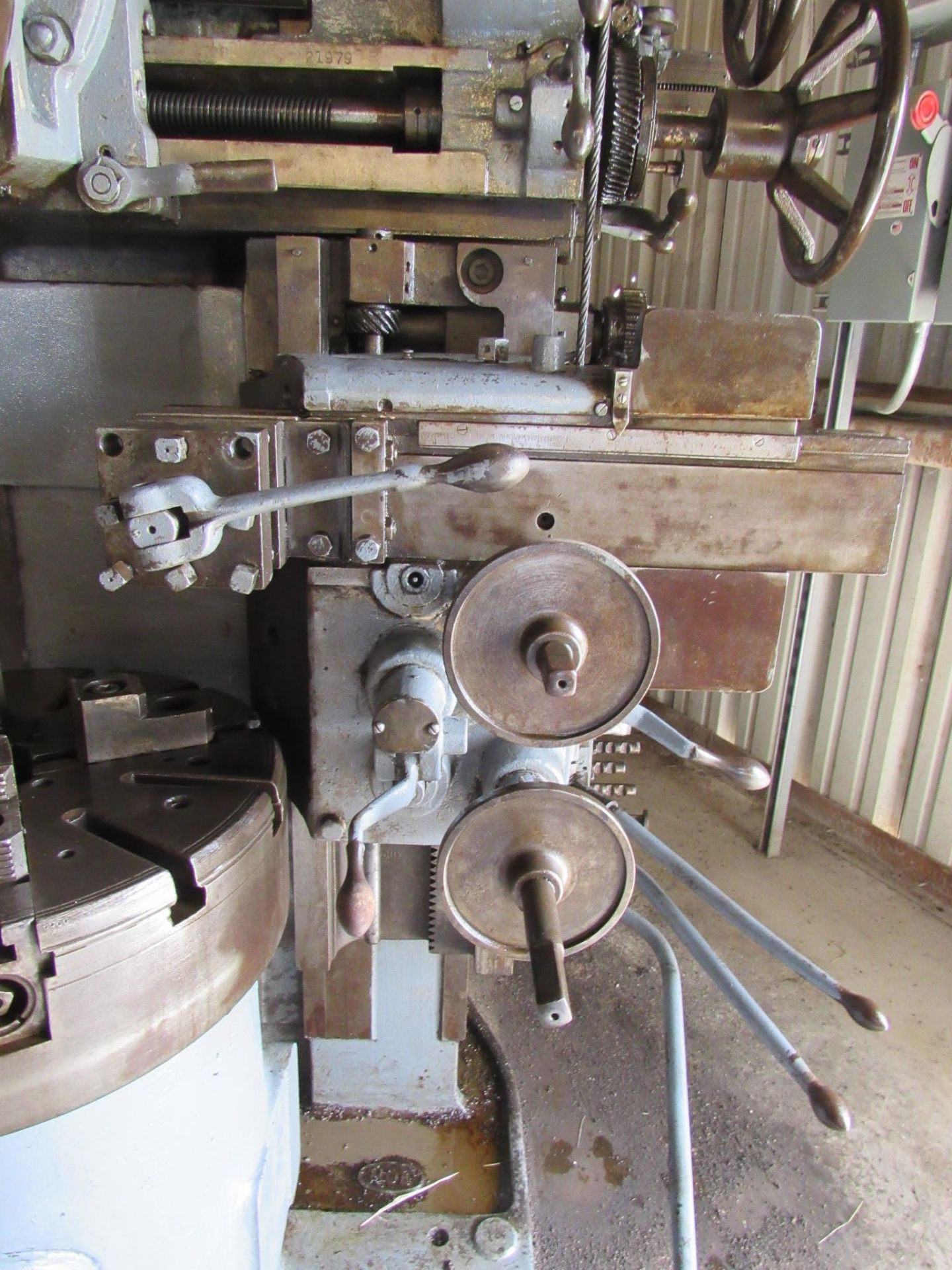 24" Bullard Side Shift Vertical Turret Lathe - Image 9 of 18