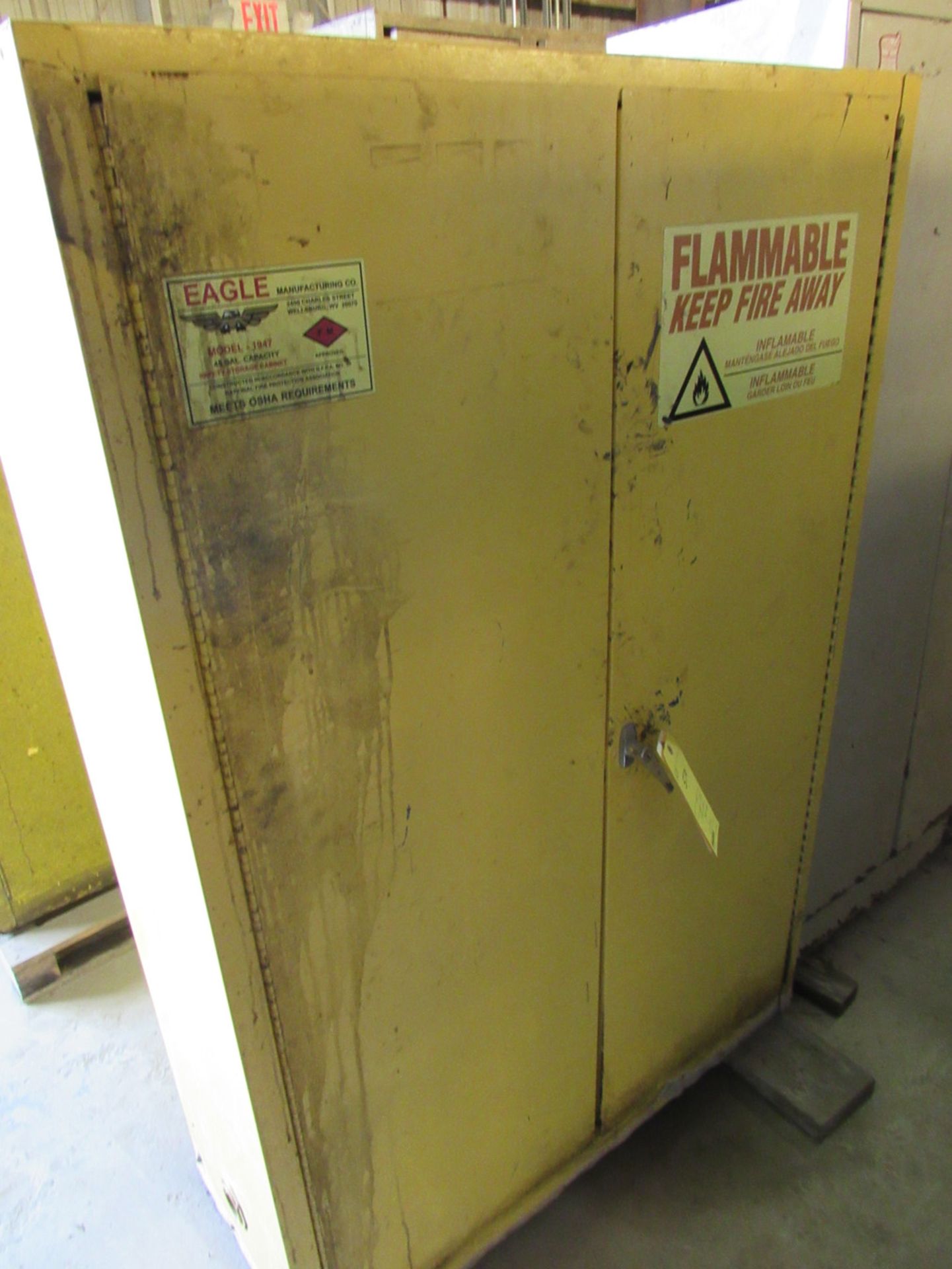 Flammable Cabinet - 2 Door - Image 2 of 4