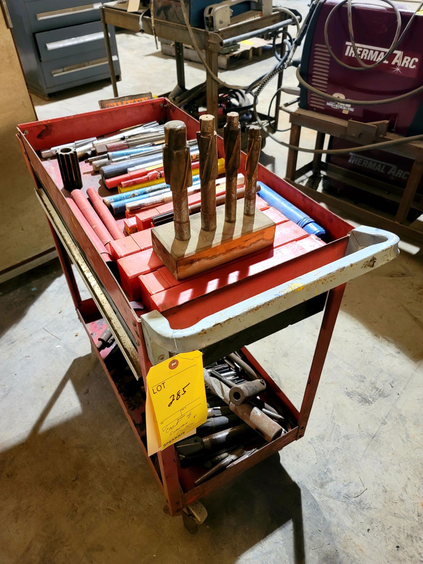 Tooling: Cart of Reamers and Drills - Image 2 of 2