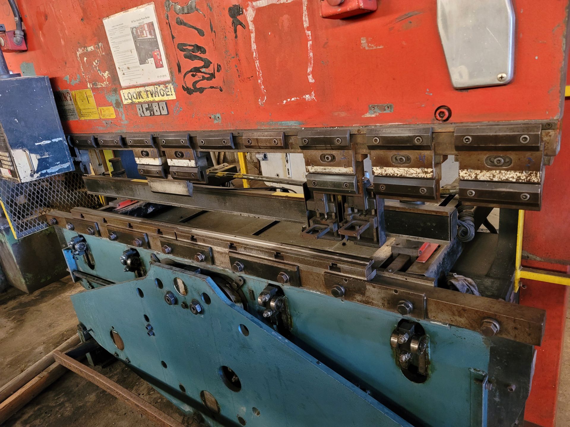 Amada RG-80 80 Ton Press Brake - Image 14 of 18