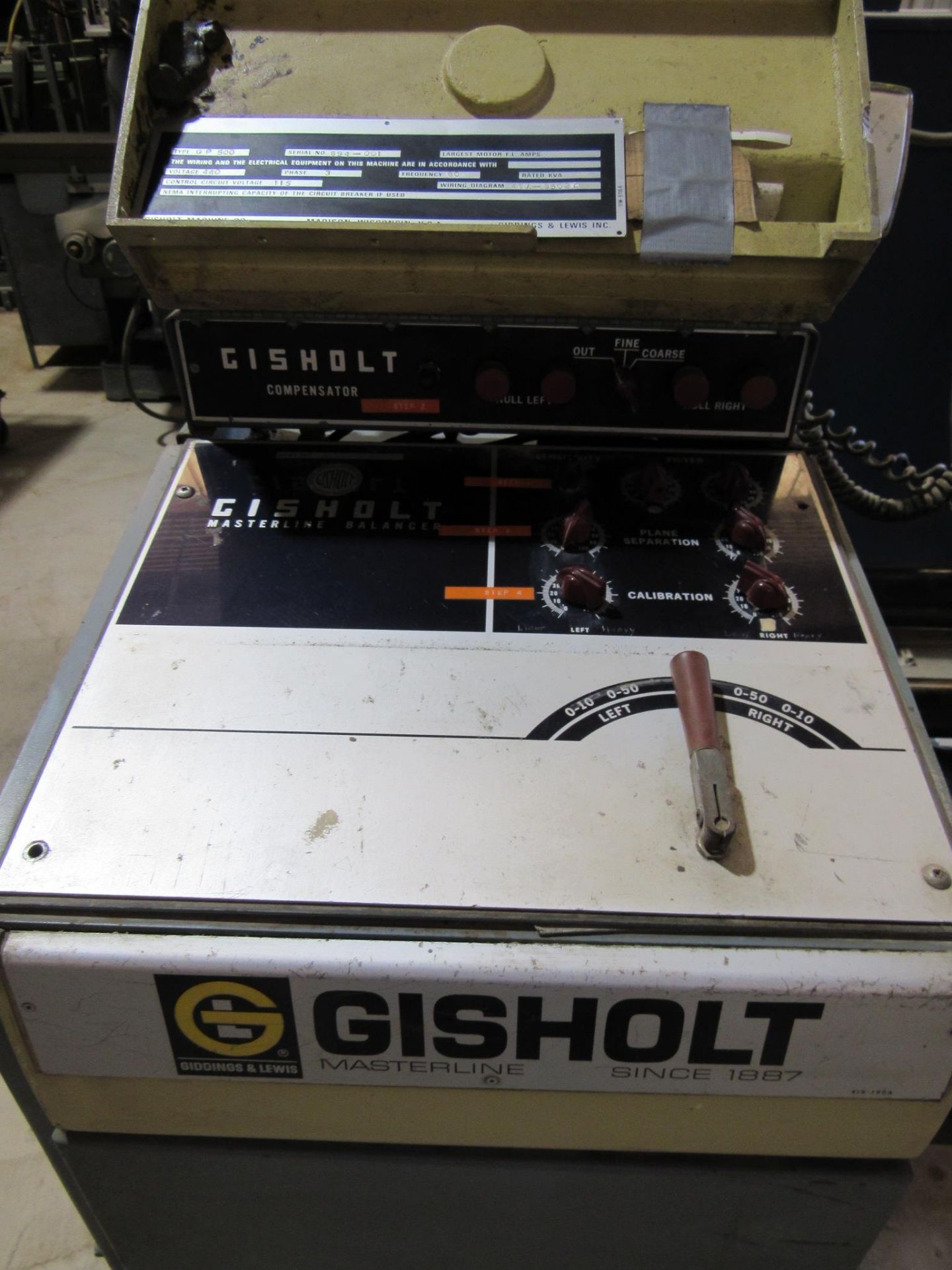 Gisholt GP-500 Masterline Balancer - Image 7 of 16