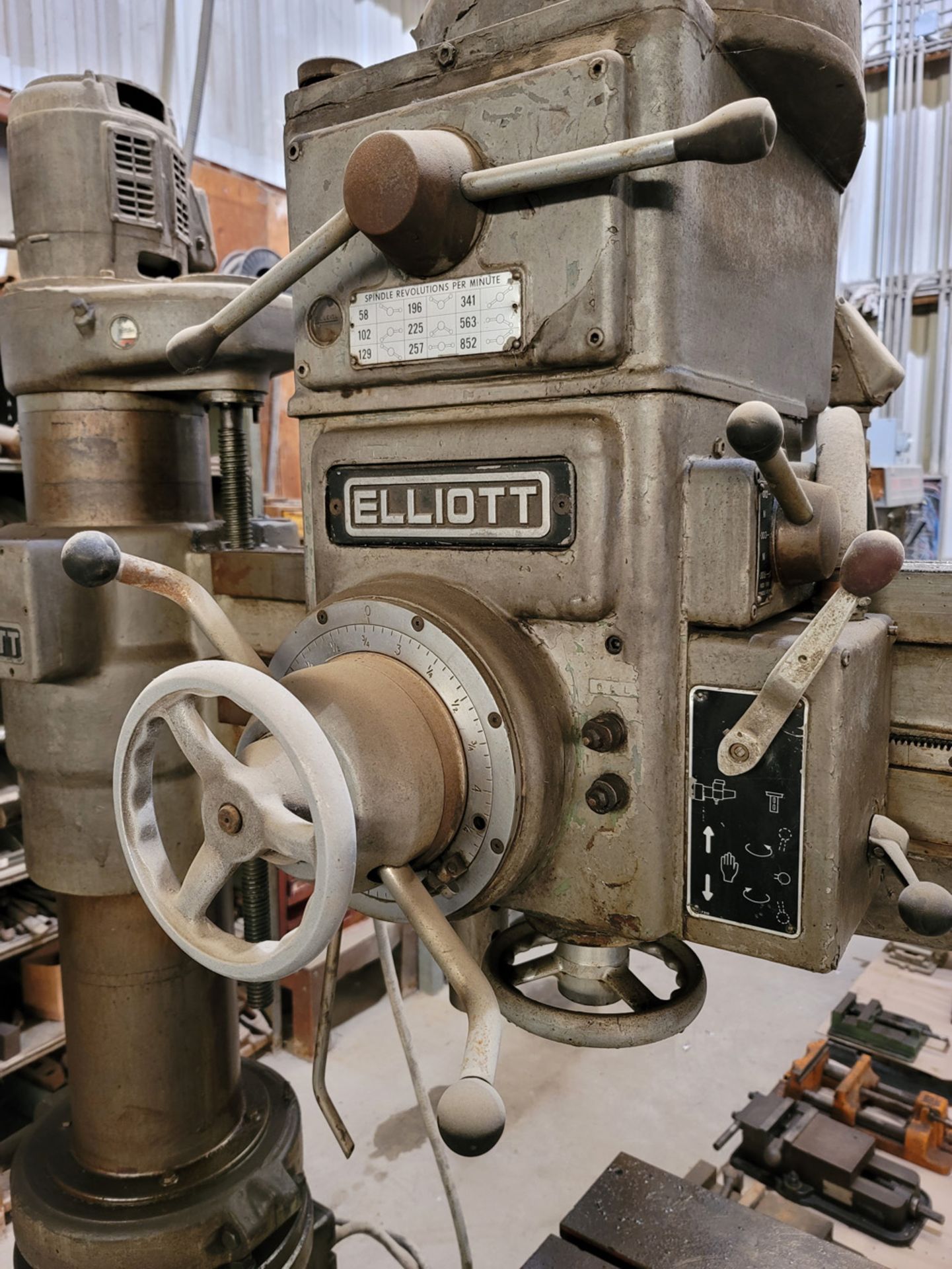 Elliott Metalex Radial Drill - Image 7 of 9