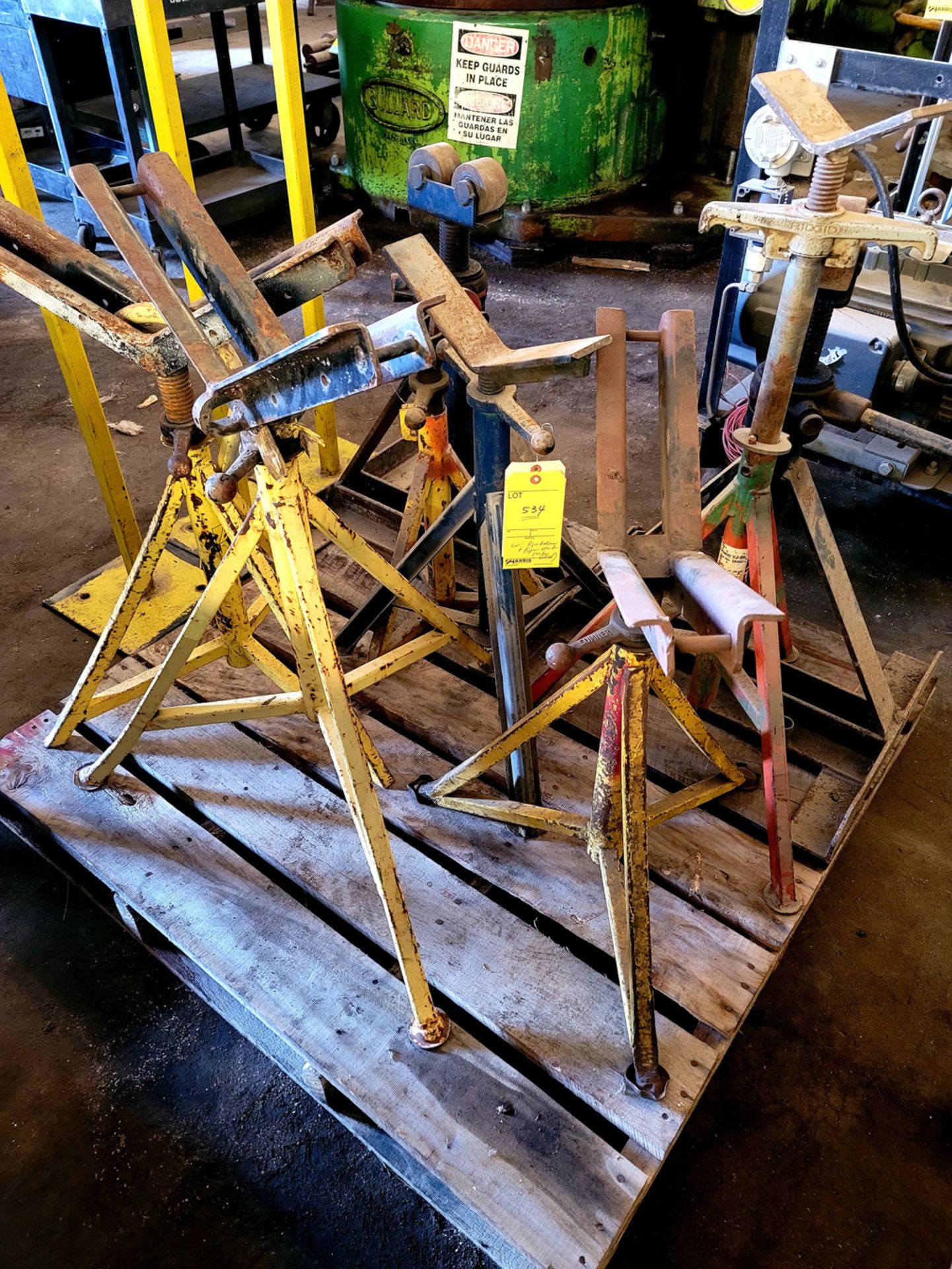 Lot: Pipe Rollers