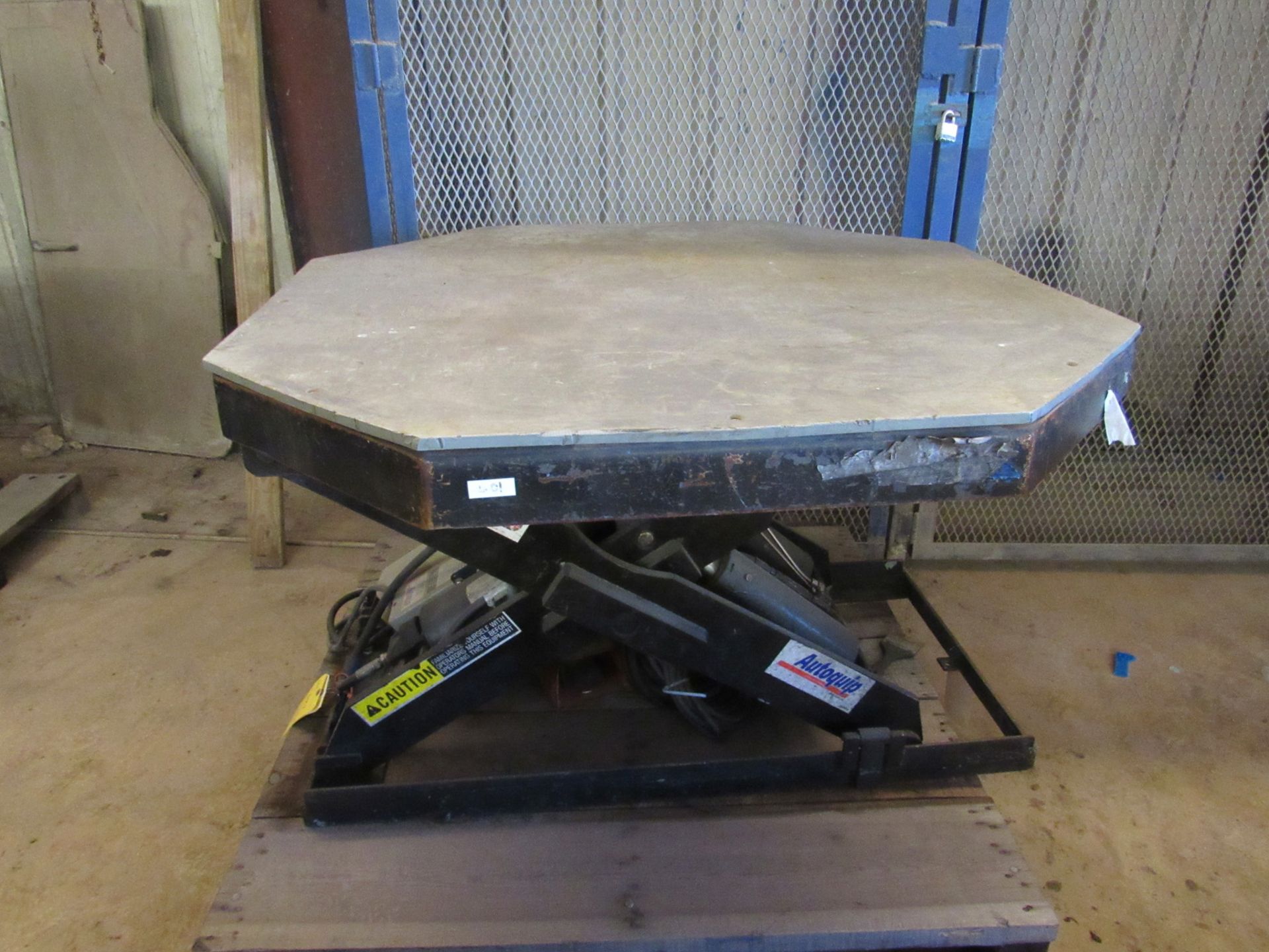 3500 Lb. Autoquip Model-36S60 Octagon Lift Table - Image 2 of 3