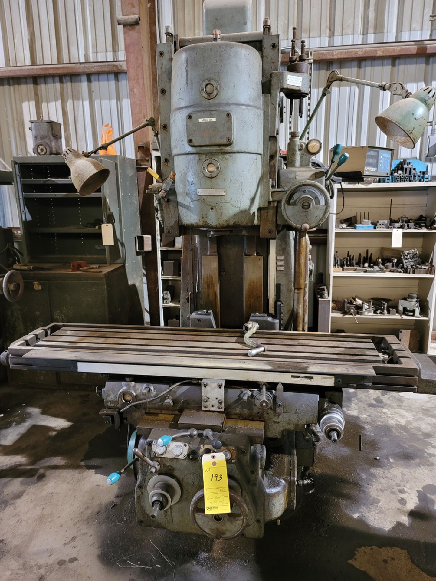 Cincinnati Dial Type Vertical Milling Machine