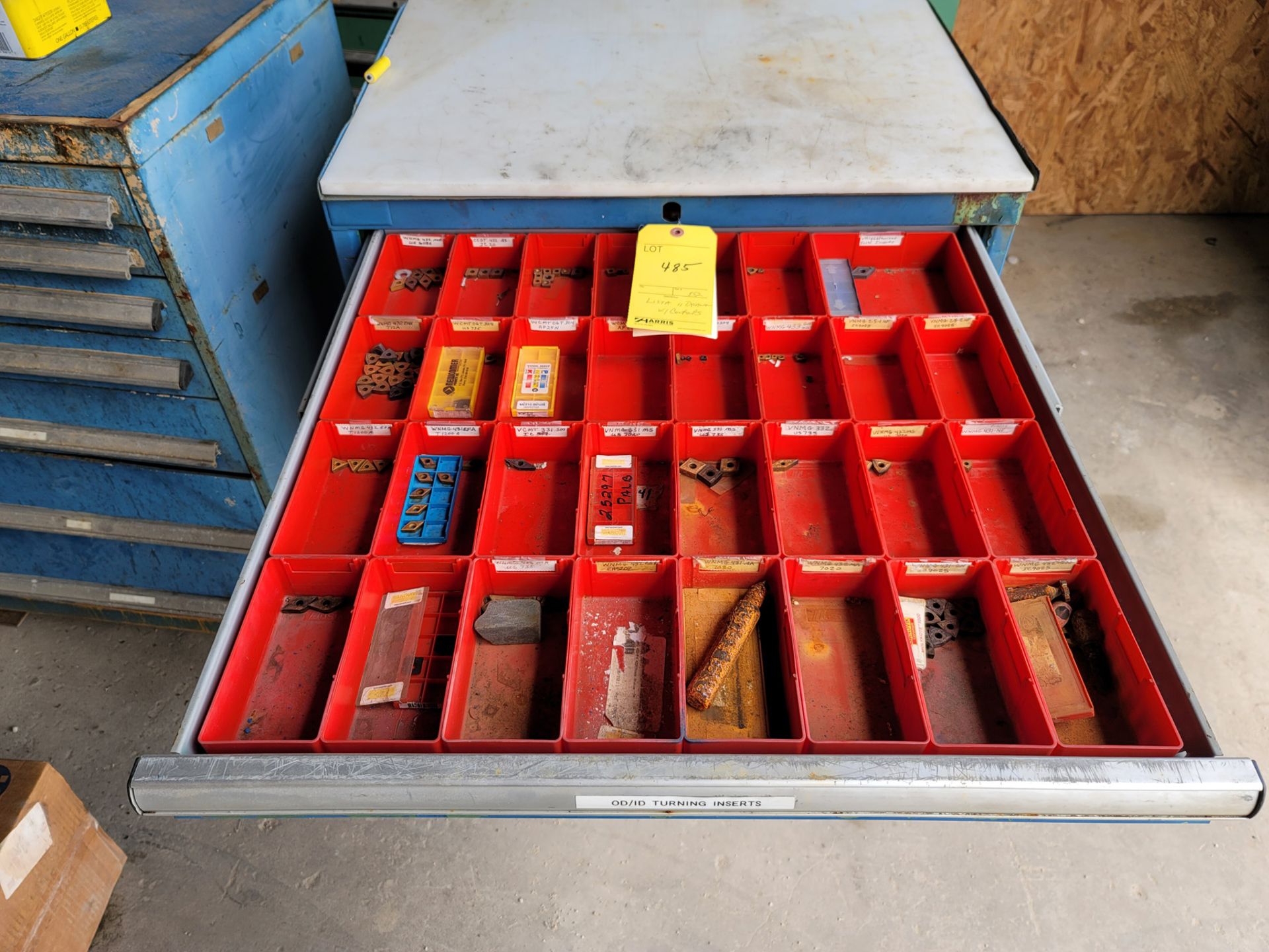 Lista 11 Drawer Tool Cabinet with Contents - Image 2 of 11